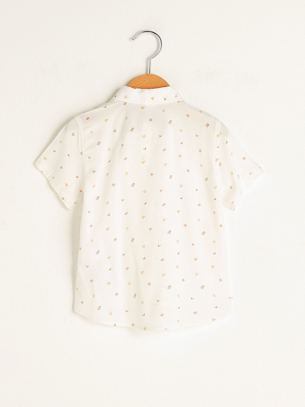 Ensemble Chemise Bébé Garçon Imprimée Manches Courtes et Nœud Papillon 2 Pièces-1