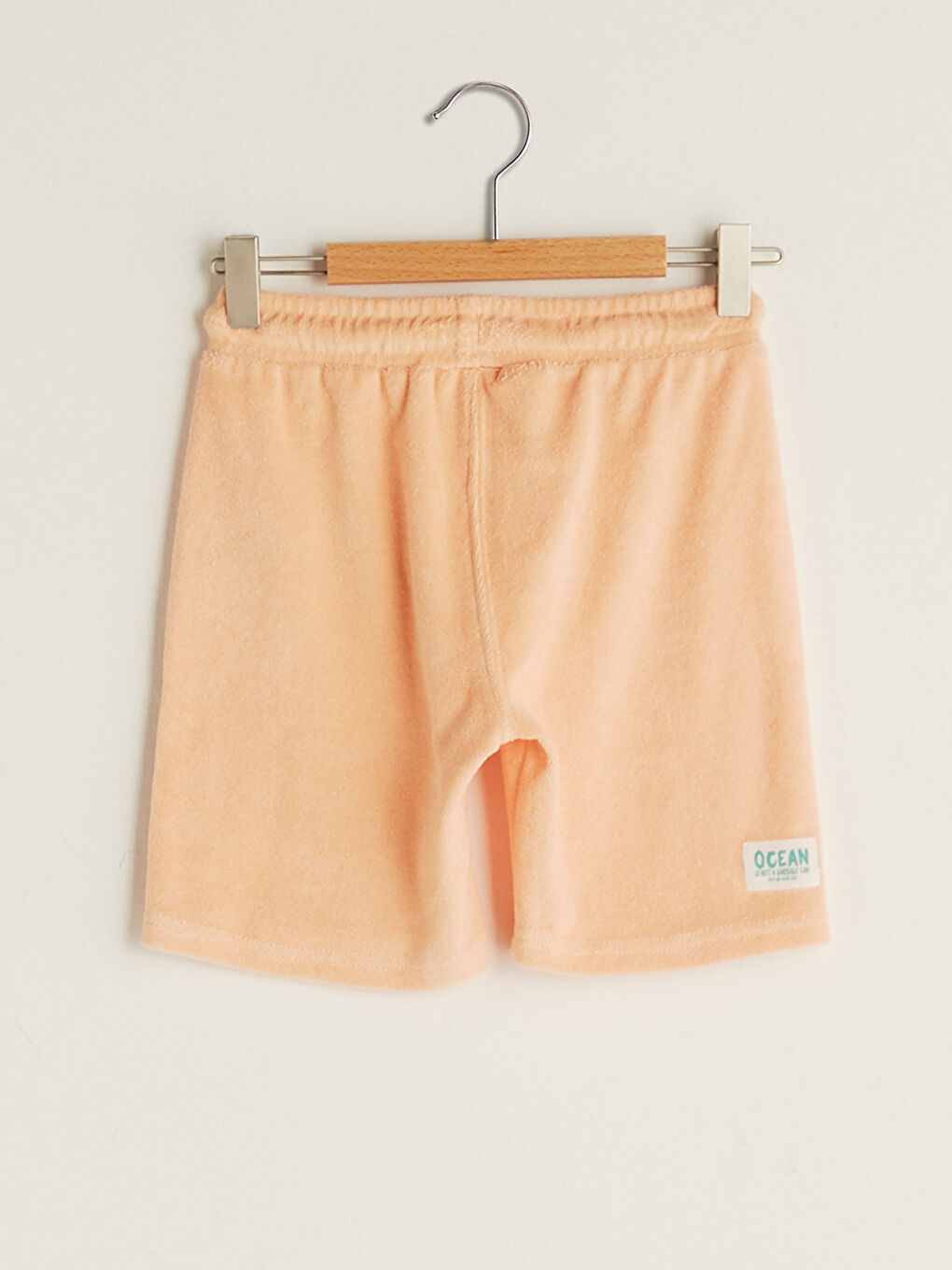 شورت أساسي بخصر مرن للأولاد-1