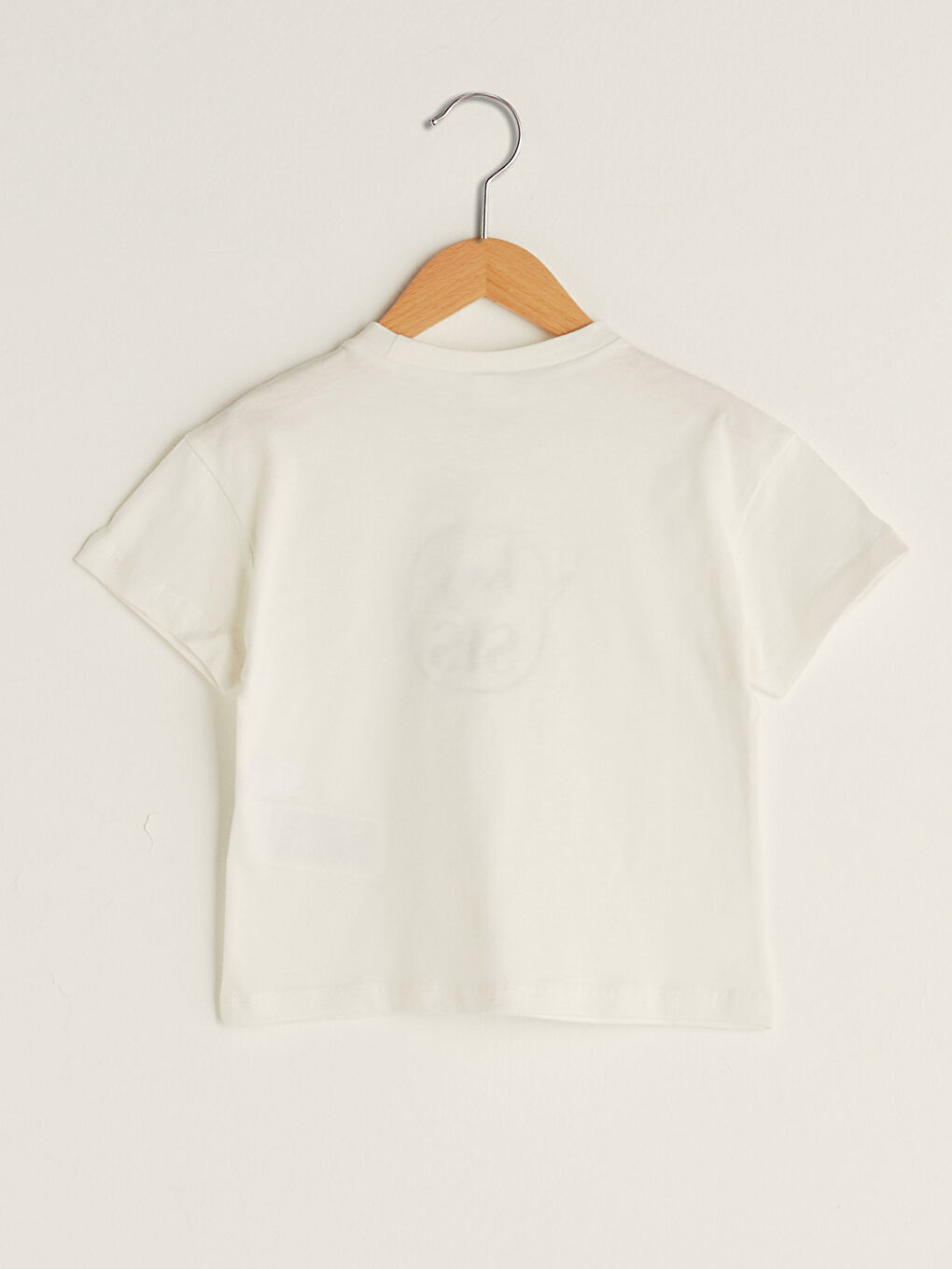 Crew Neck Short Sleeve Printed Baby Boys' T-Shirt-1