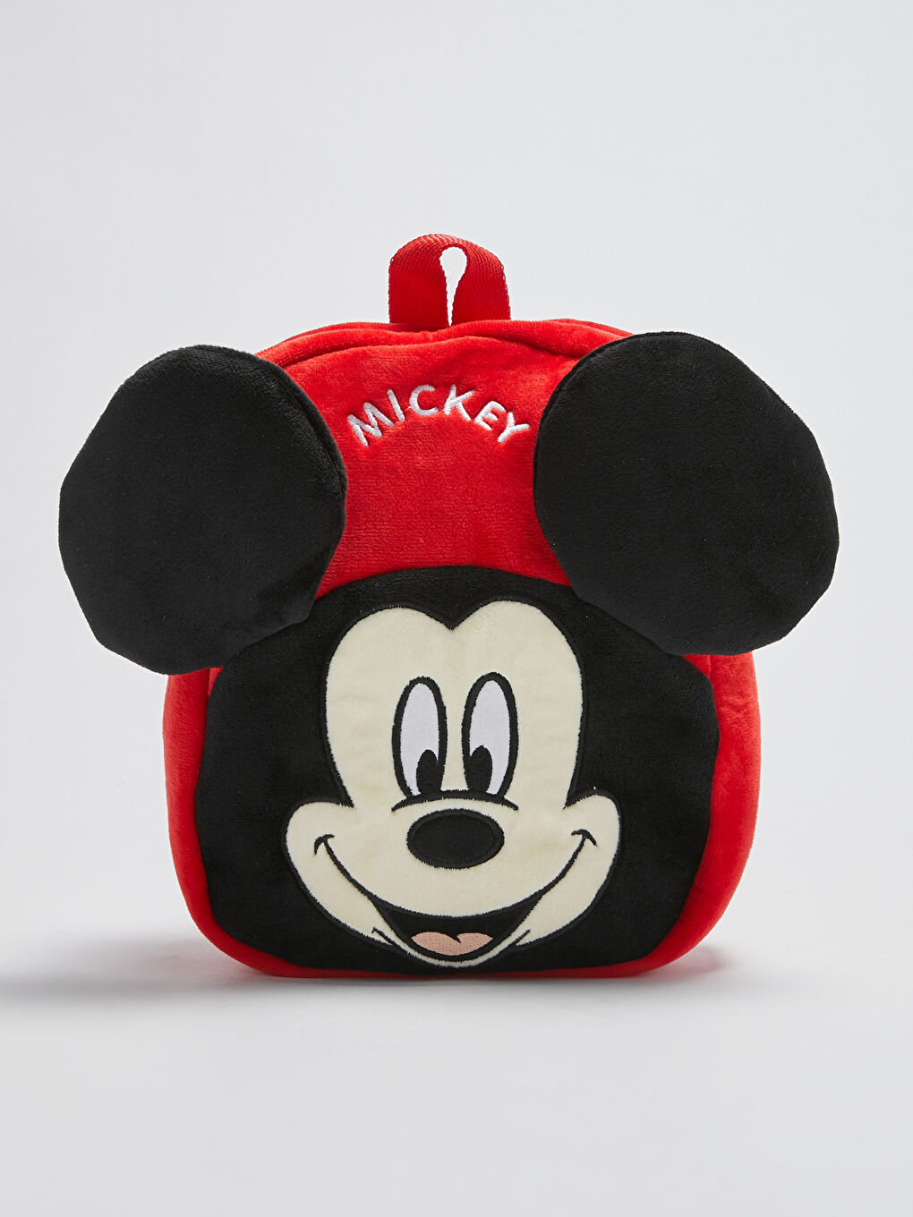 LCW baby Mickey Mouse Embroidery Detailed Unisex Baby Plush Backpack -S1JO38Z1-KYV