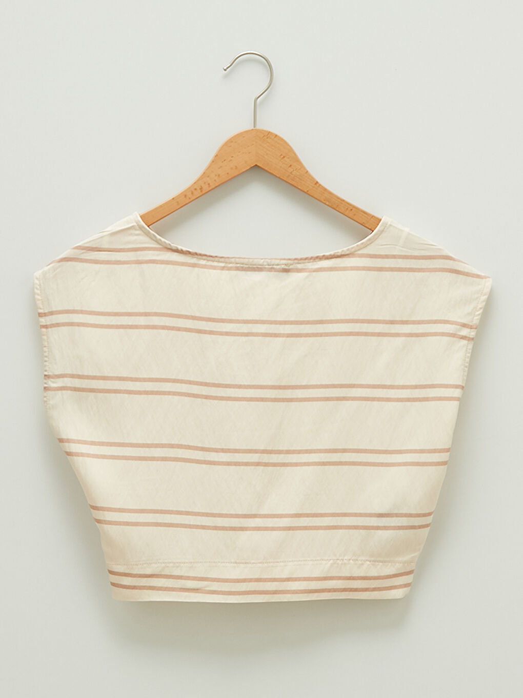 LCW Limited Women's Crew Neck Striped Sleeveless Blouse -S1JO41Z8-LE8