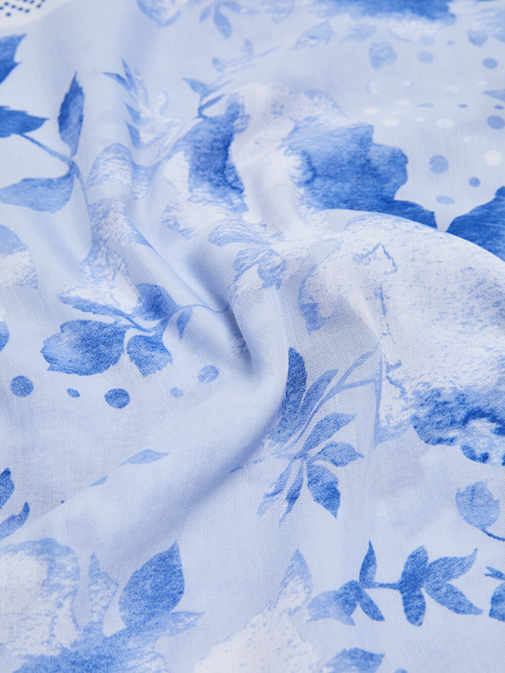 Женский узорчатый шарф-4