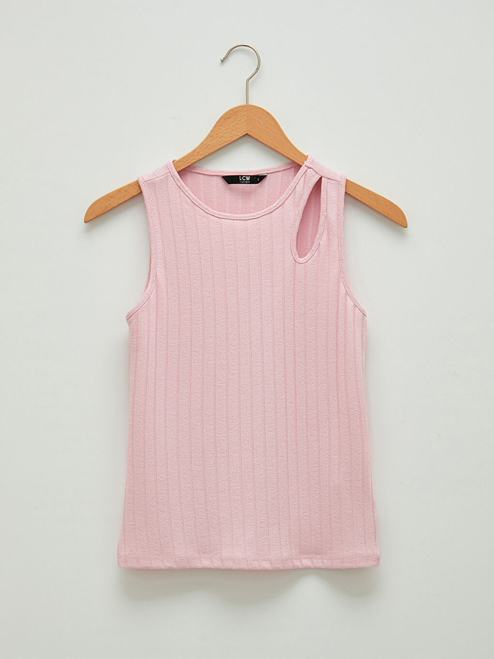 Crew Collar Plain Sleeveless Camisole Fabric Women's Singlet-6