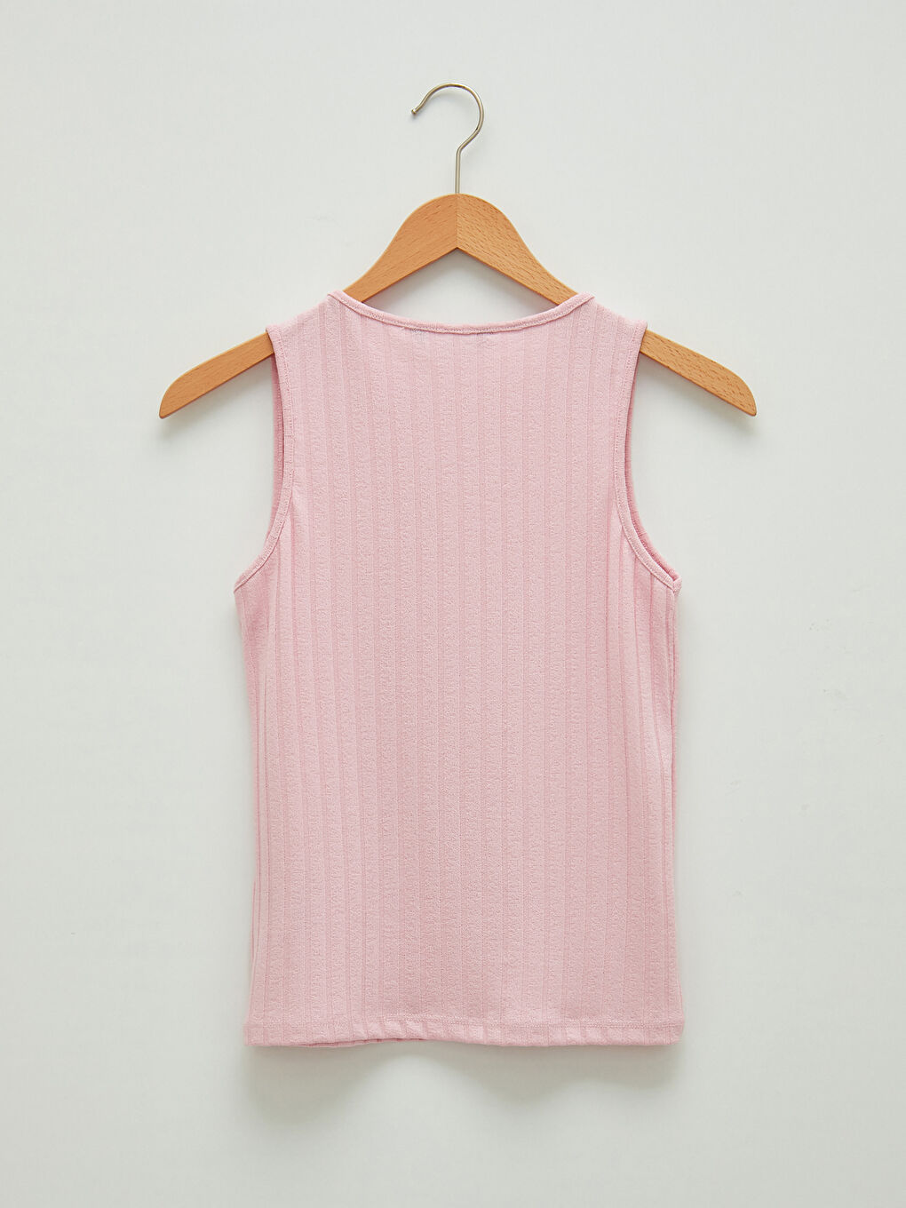 Crew Collar Plain Sleeveless Camisole Fabric Women's Singlet-7