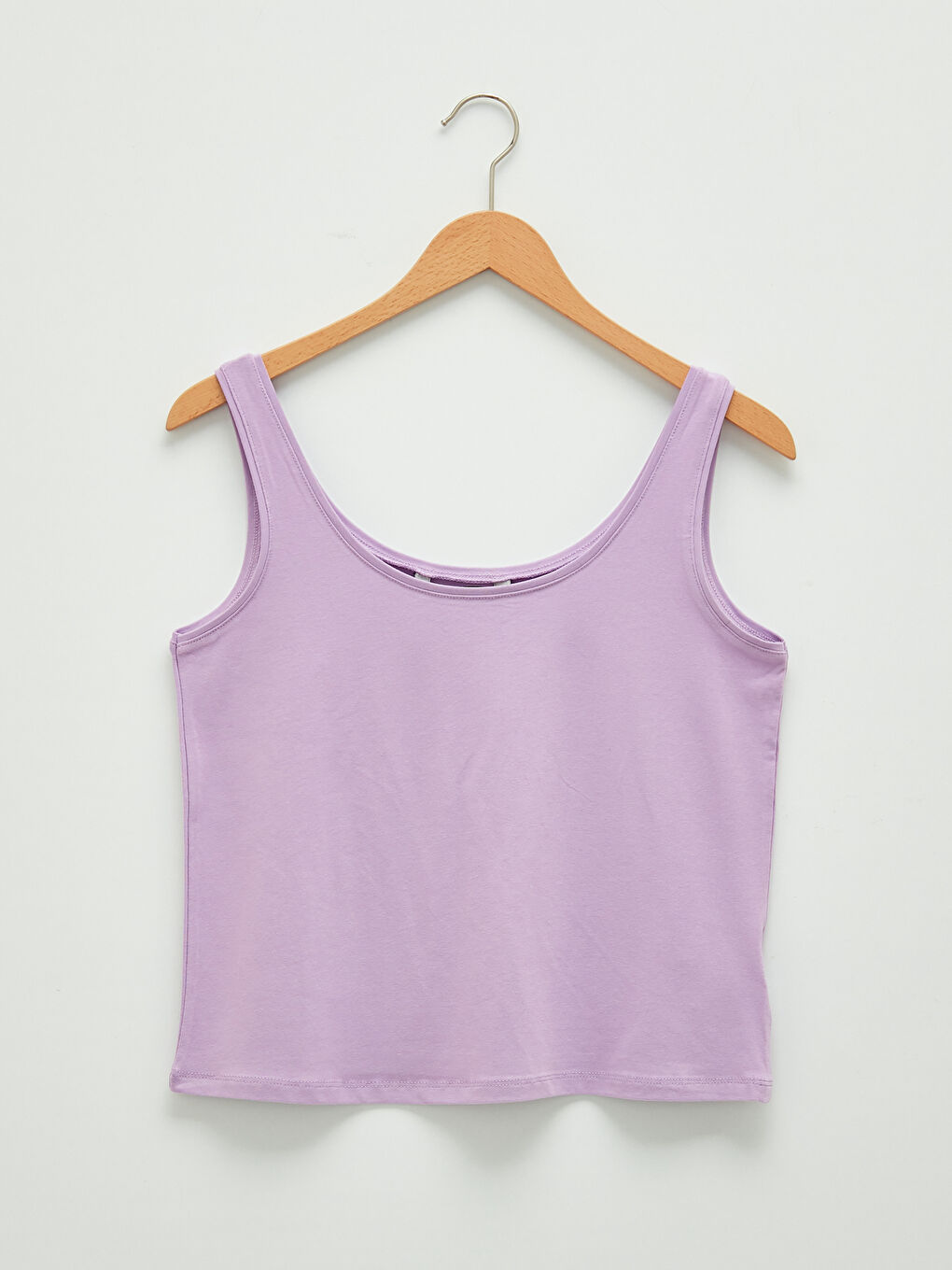 Damen U-Ausschnitt Riemchen Gerade Sportlerin-5