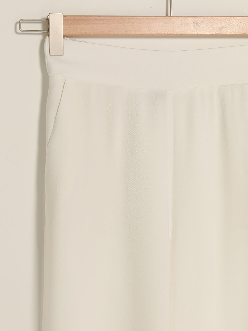 Pantalon Capri Taille Haute Coupe Ample Longueur Cheville Détail Poches pour Femmes-7