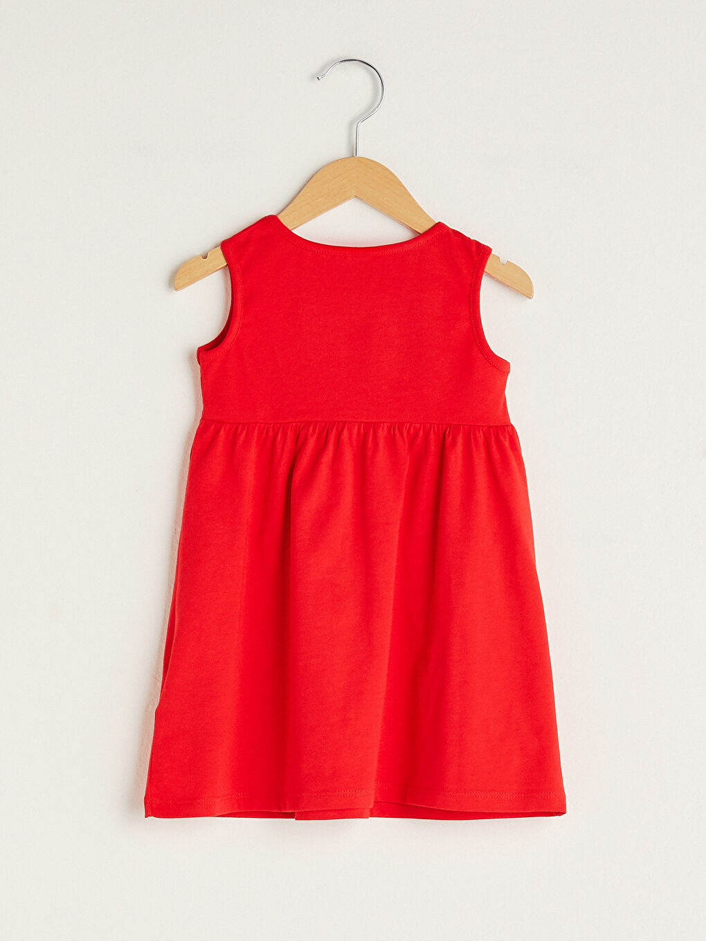 Robe pour Bébé Filles Imprimée Minnie Mouse à Col Rond-1