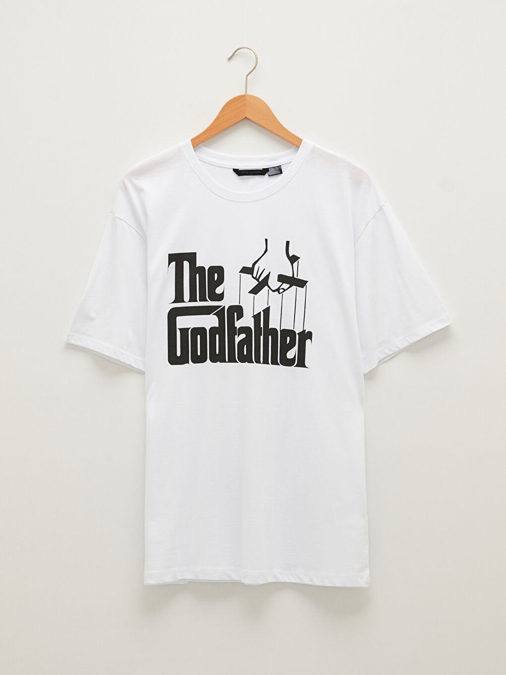 XSIDE Crew Neck Short Sleeve The Godfather Printed Cotton Men's T-Shirt -S1JT32Z8-Q6K