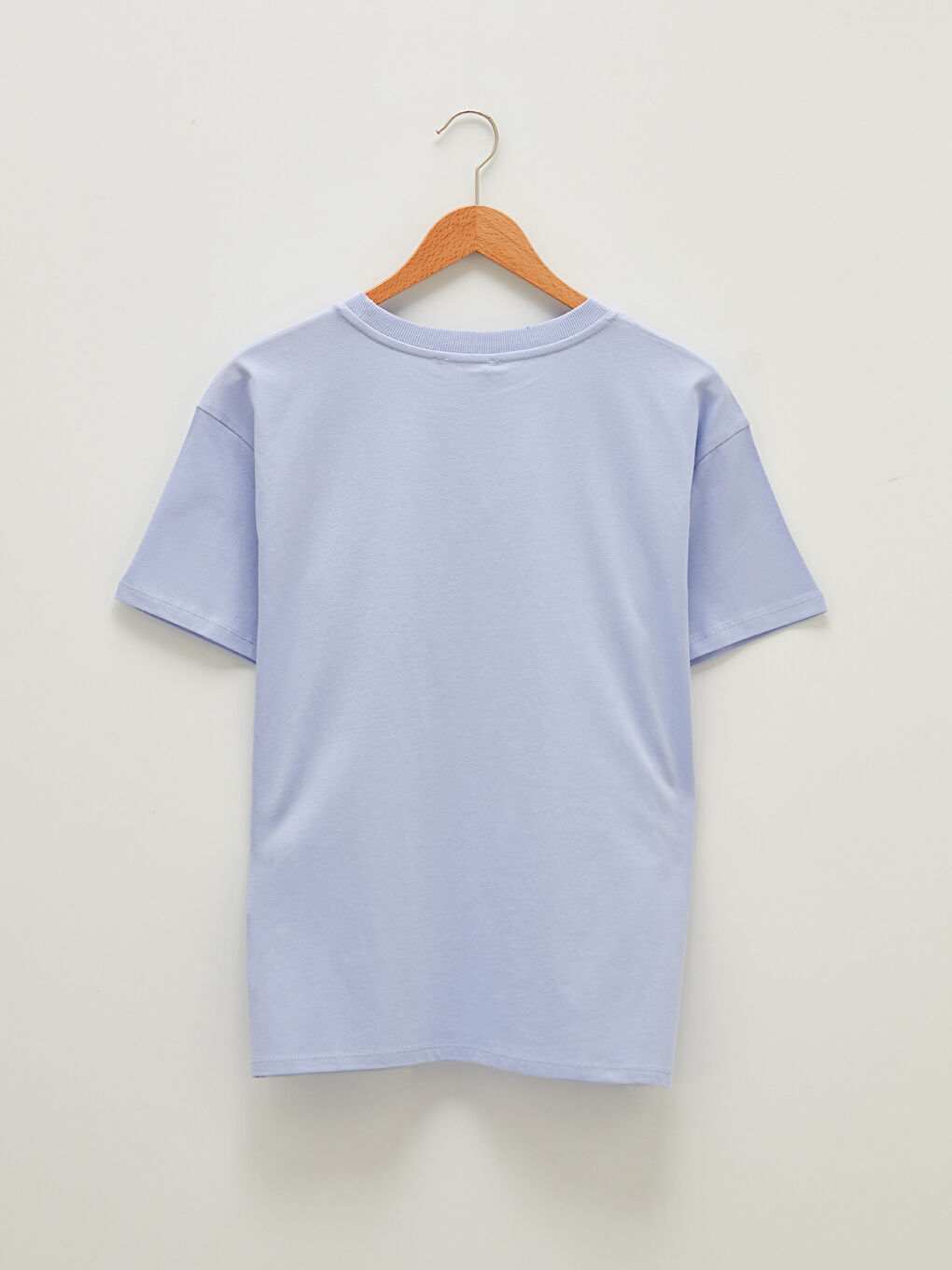 Crew Neck Printed Short Sleeve Women's T-Shirt-11