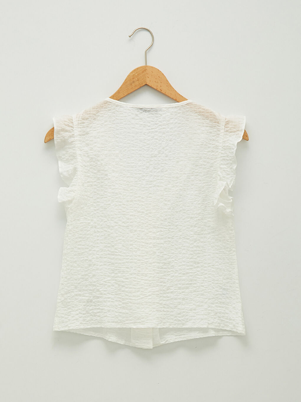 V-Neck Straight Sleeveless Cotton Women's Blouse-6