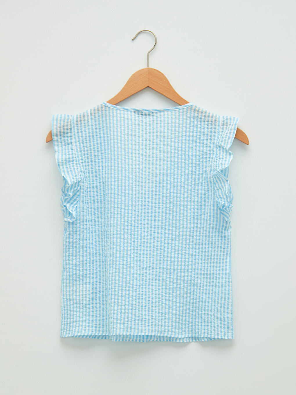 LC Waikiki Striped Sleeveless Muslin Fabric Women's Blouse -S1K078Z8-LEN