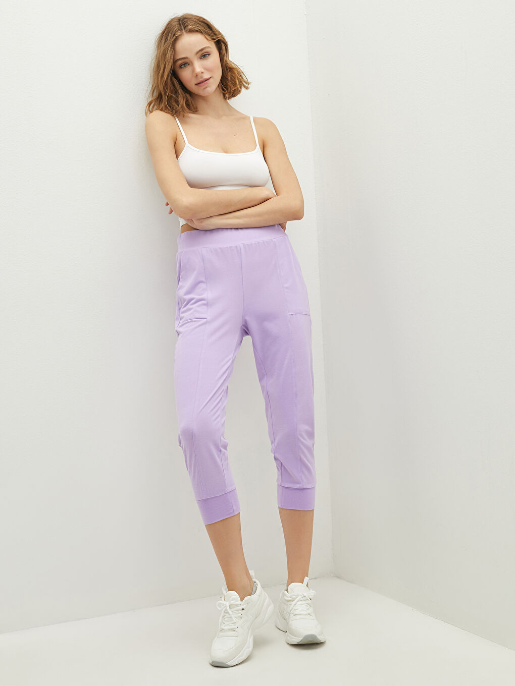 Xside Active Damen-Sport-Sweatpants mit Taschen-Details und schlichtem Design -S1K150Z8-UMM
