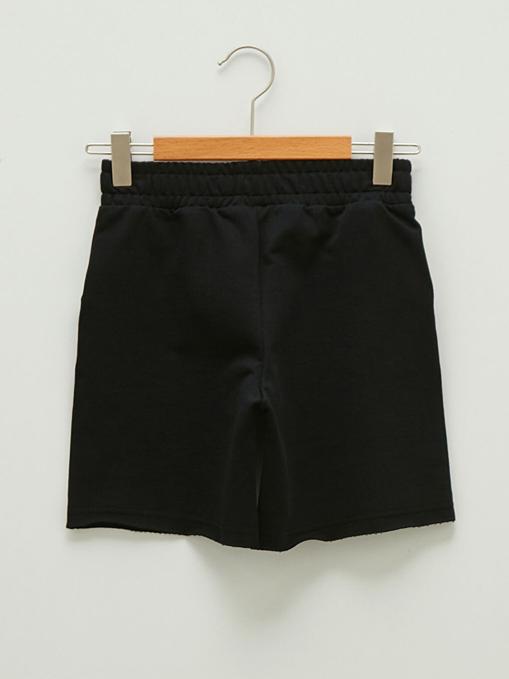 Crew Neck Printed Short Sleeve Girls' T-Shirt and Shorts-4