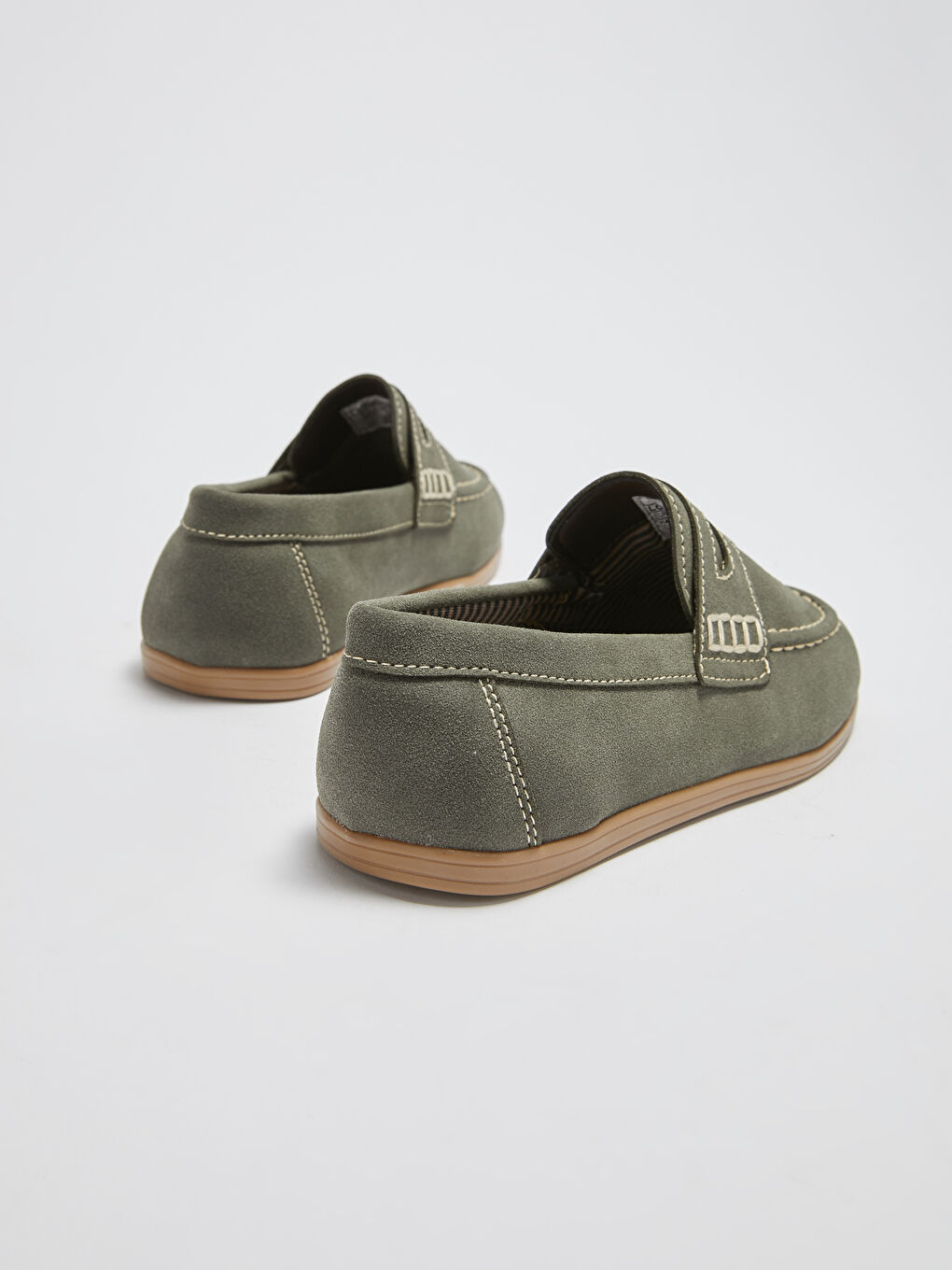 Haki Erkek Çocuk Klasik Ayakkabı-4