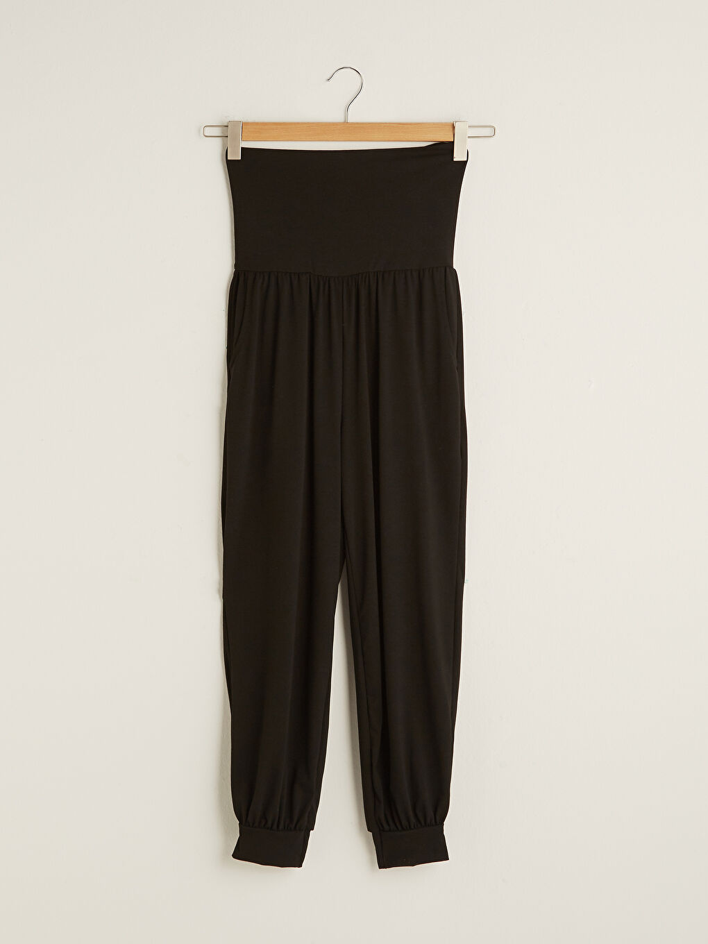 Elastic Waist Regular Pocket Detailed Women's Sports Sweatpants-12