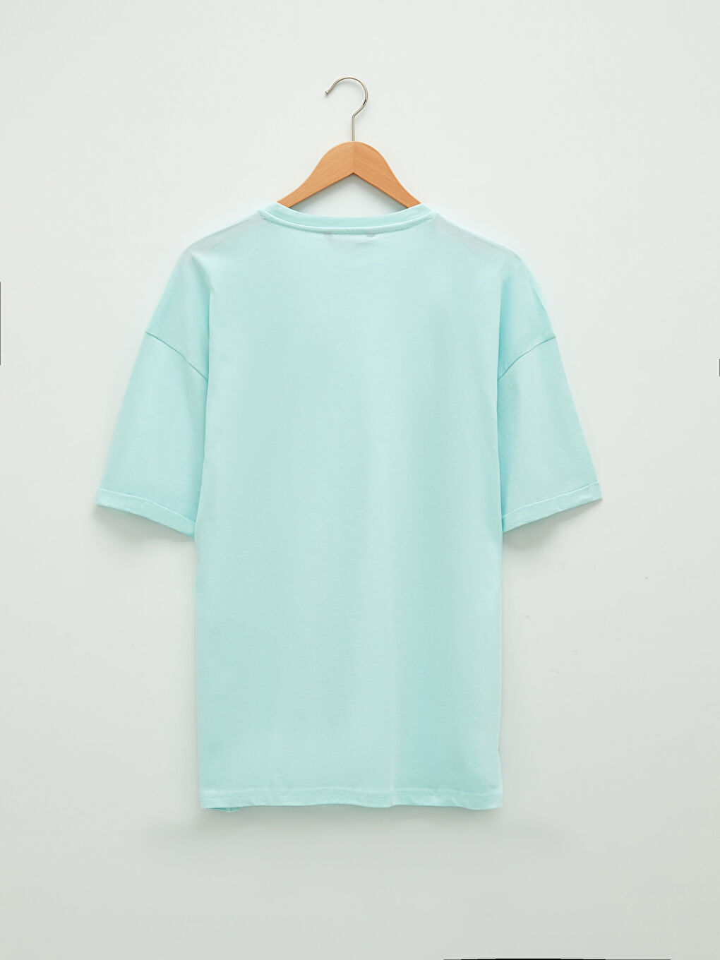 Crew Neck Basic Short Sleeve Cotton Men's T-Shirt-6
