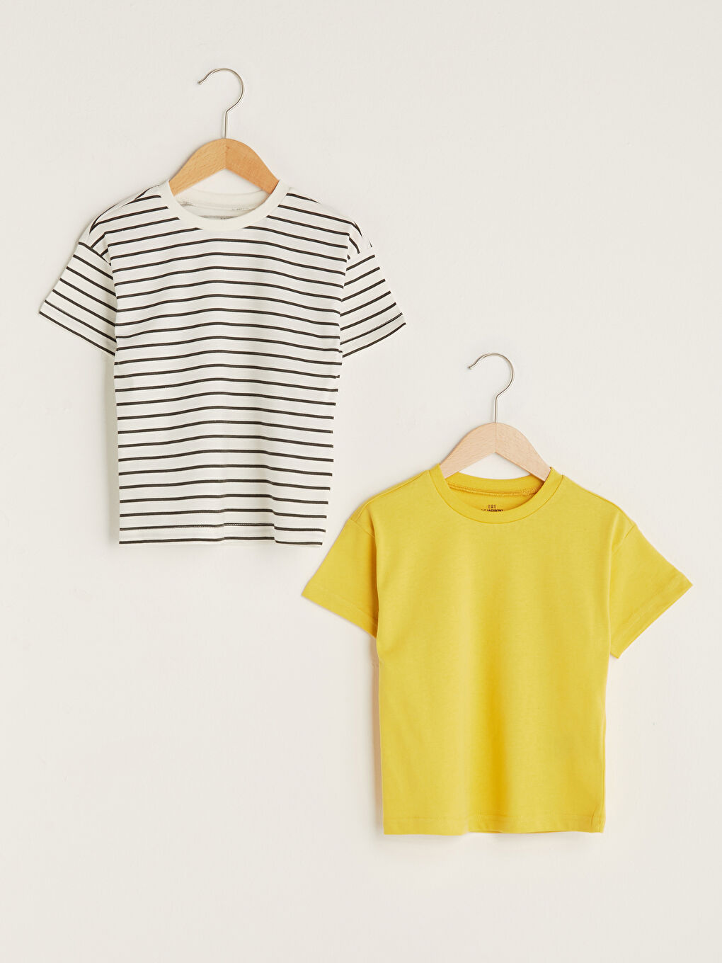 Crew Neck Short Sleeve Basic Baby Boy T-Shirt 3 Pieces-3