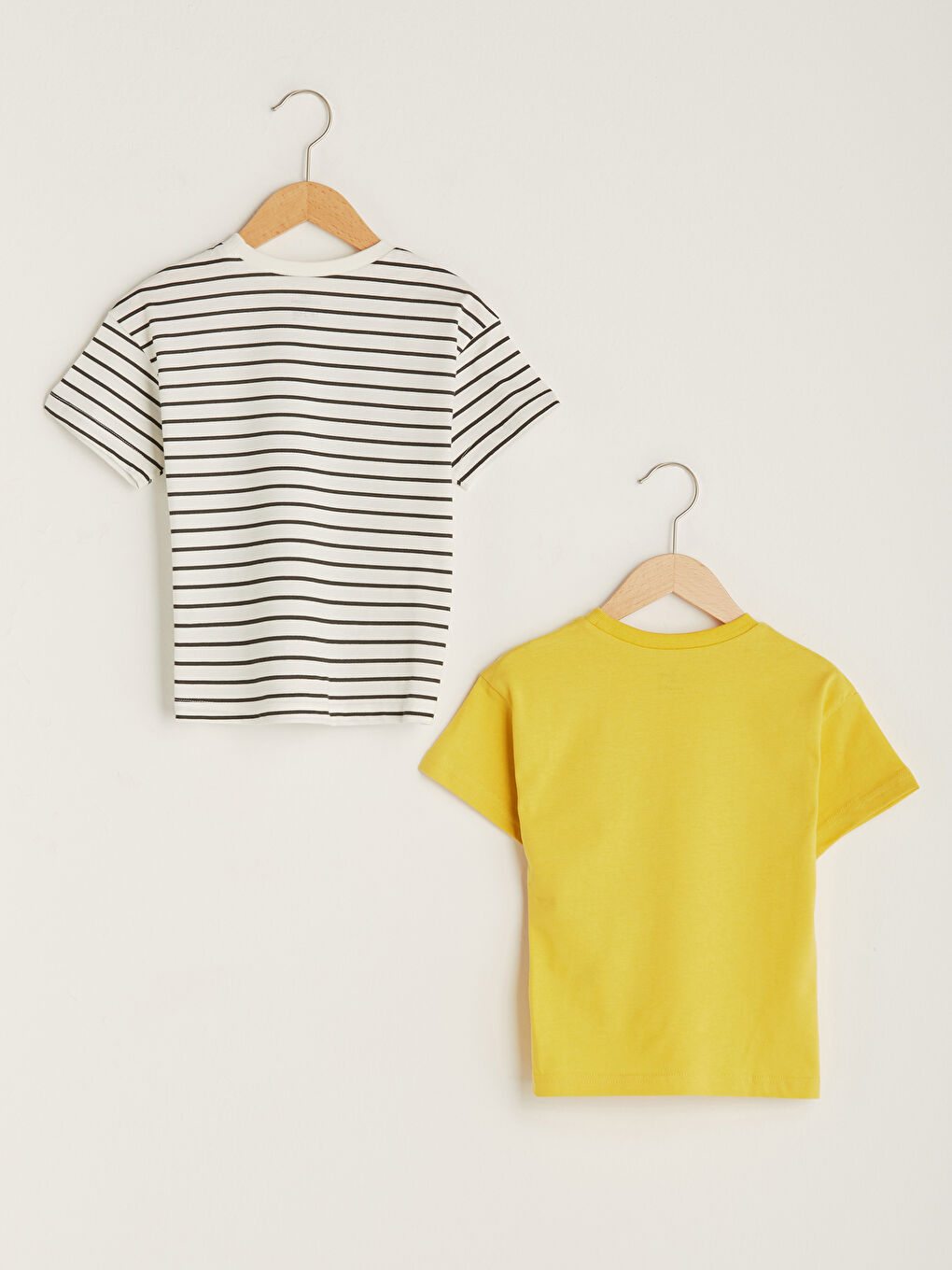 Crew Neck Short Sleeve Basic Baby Boy T-Shirt 3 Pieces-2