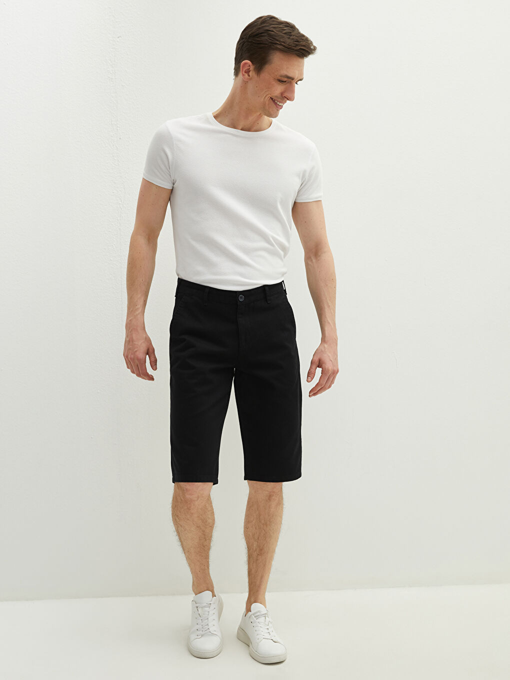 شورت برمودا بقصة عادية للرجال-2