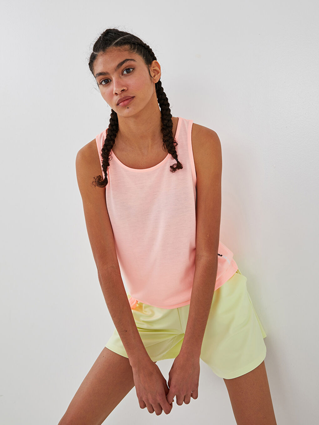 Majica za trening sa U vratom, štampana, za žene