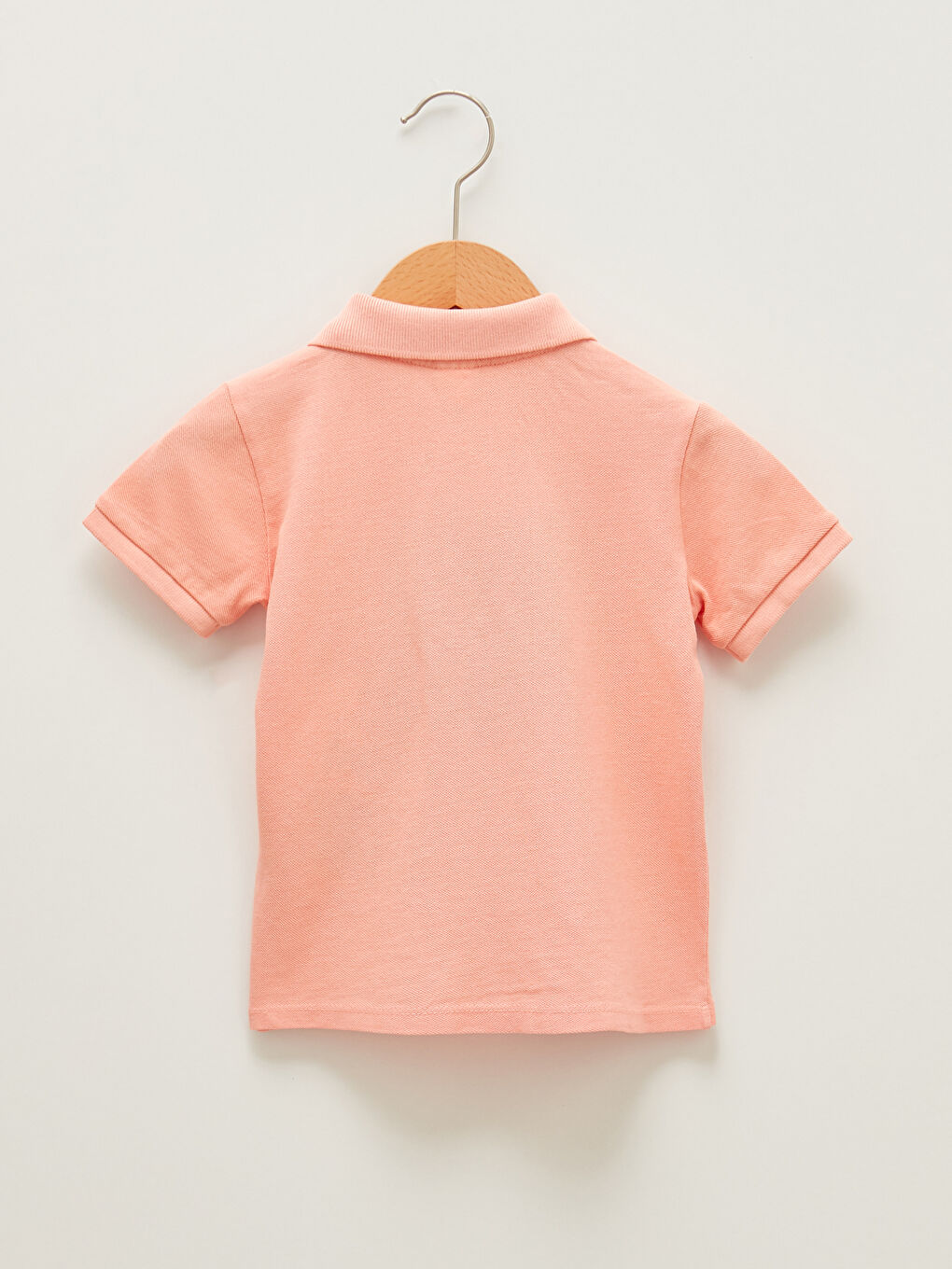 Polo Neck Short Sleeve Basic Baby Boys' T-Shirt-1