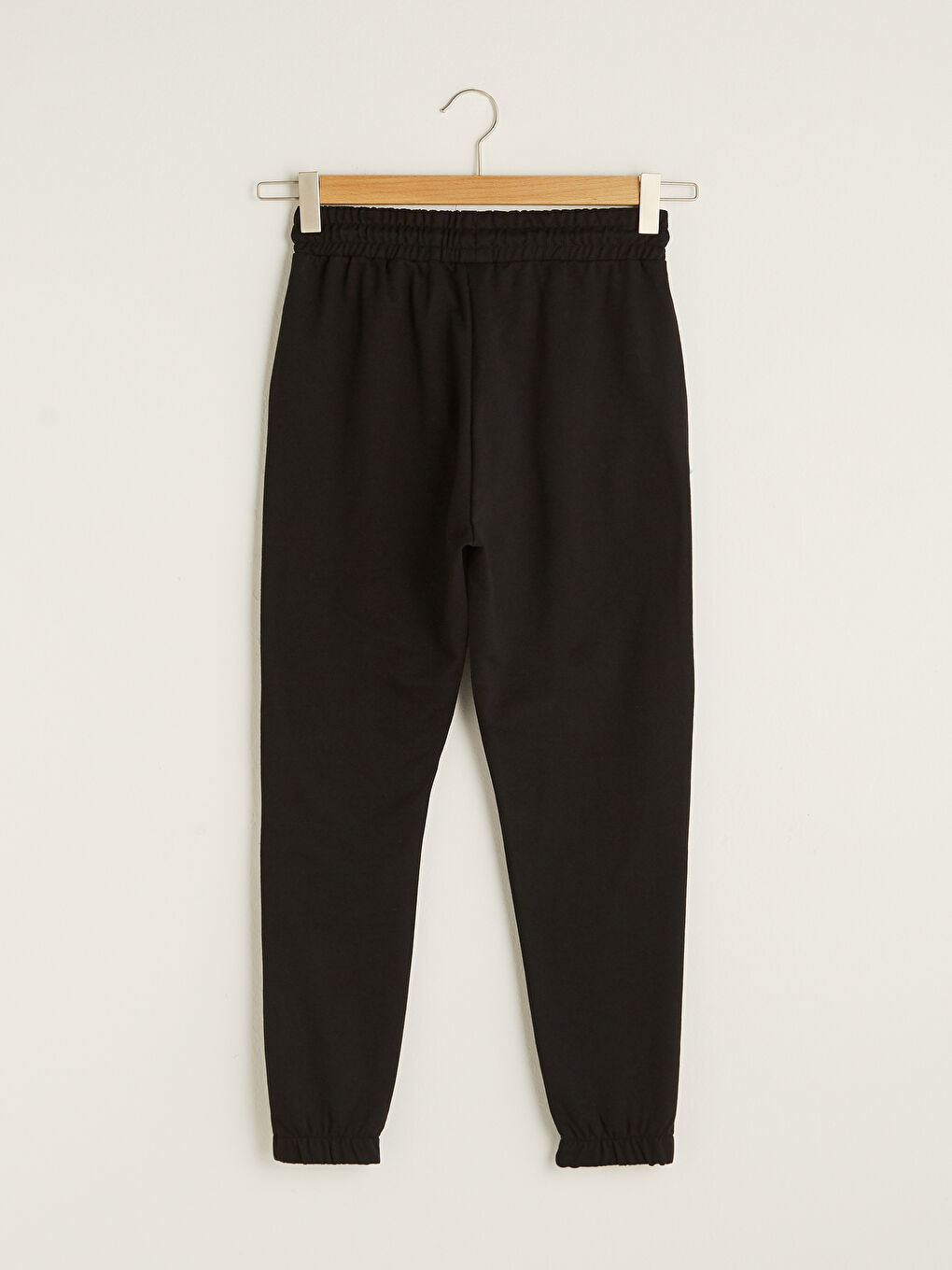 Elastic Waist Printed Pocket Detailed Women's Sweatpants-1