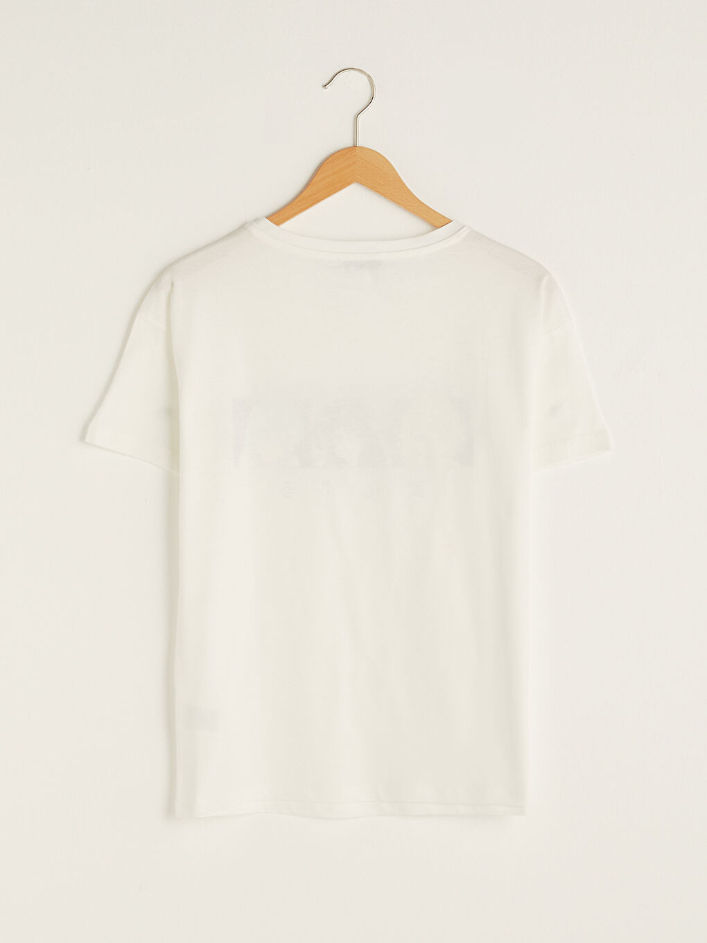 Crew Neck Printed Short Sleeve Women's T-Shirt-6