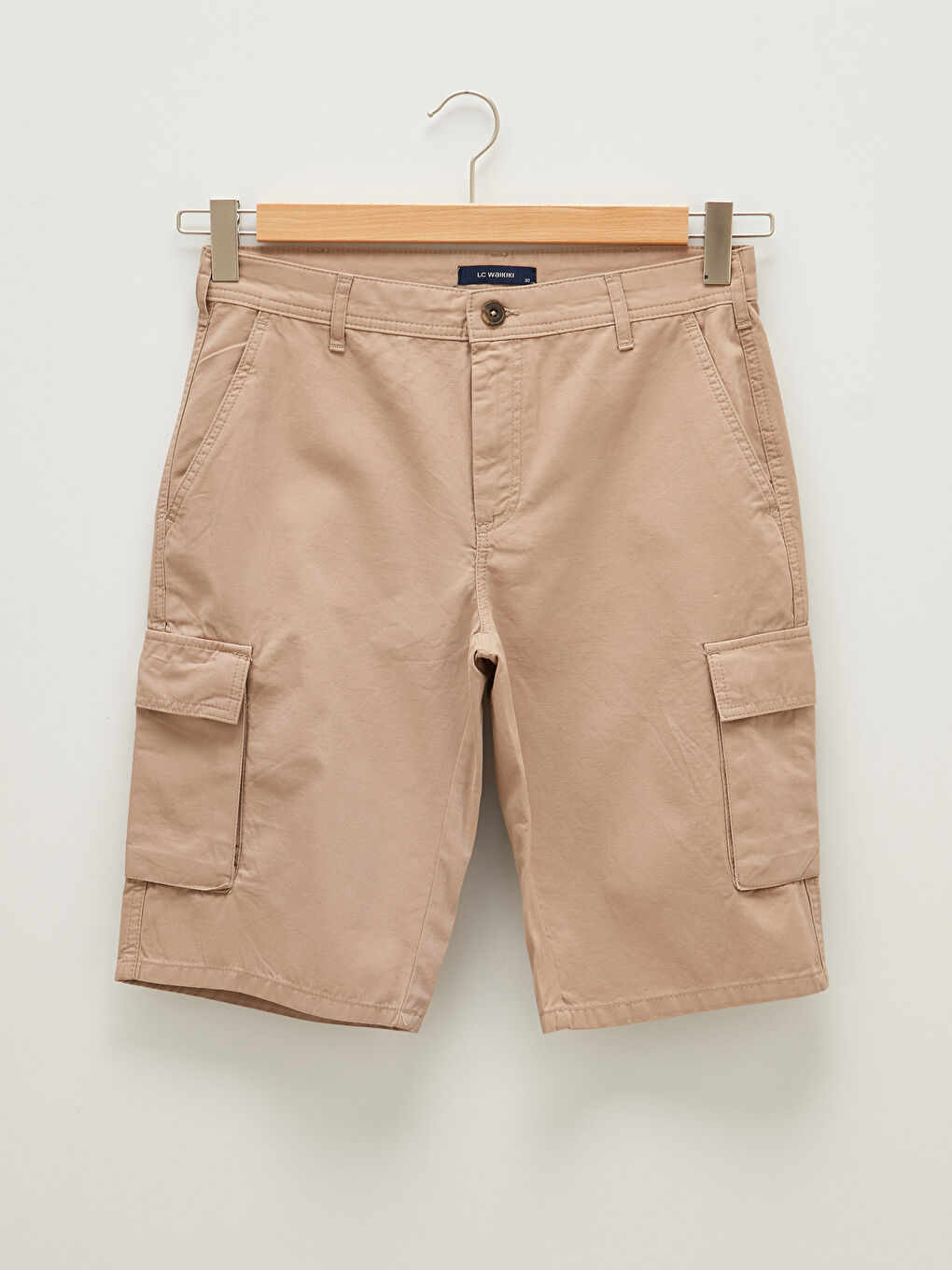 شورت كارغو تويل عادي للرجال-5