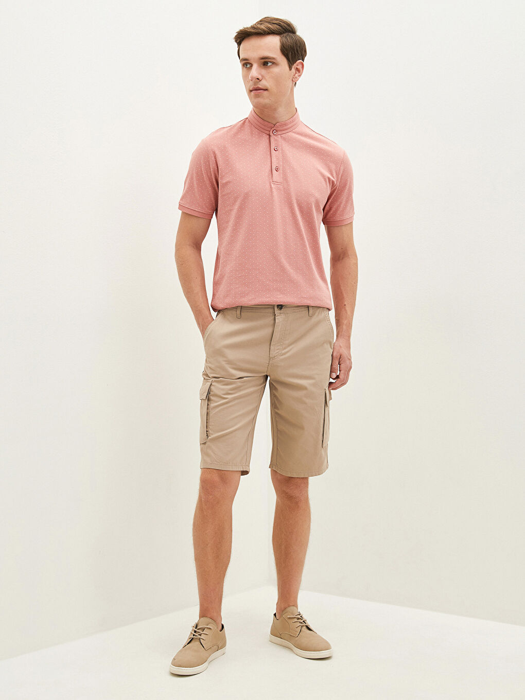 شورت كارغو تويل عادي للرجال