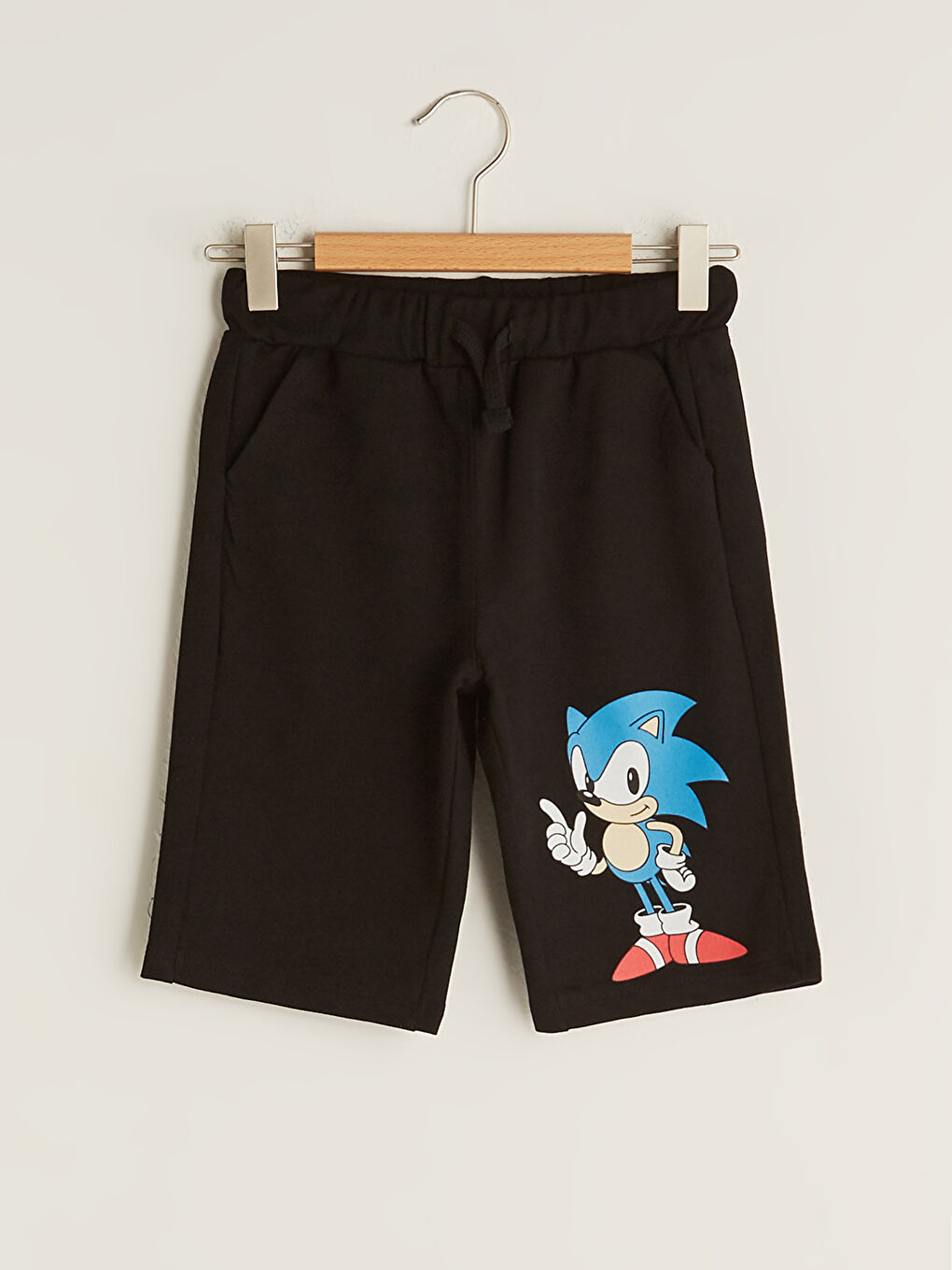 LCW Kids Sonic Printed Boy Roller with Waist Elastic -S1KL26Z4-CVL
