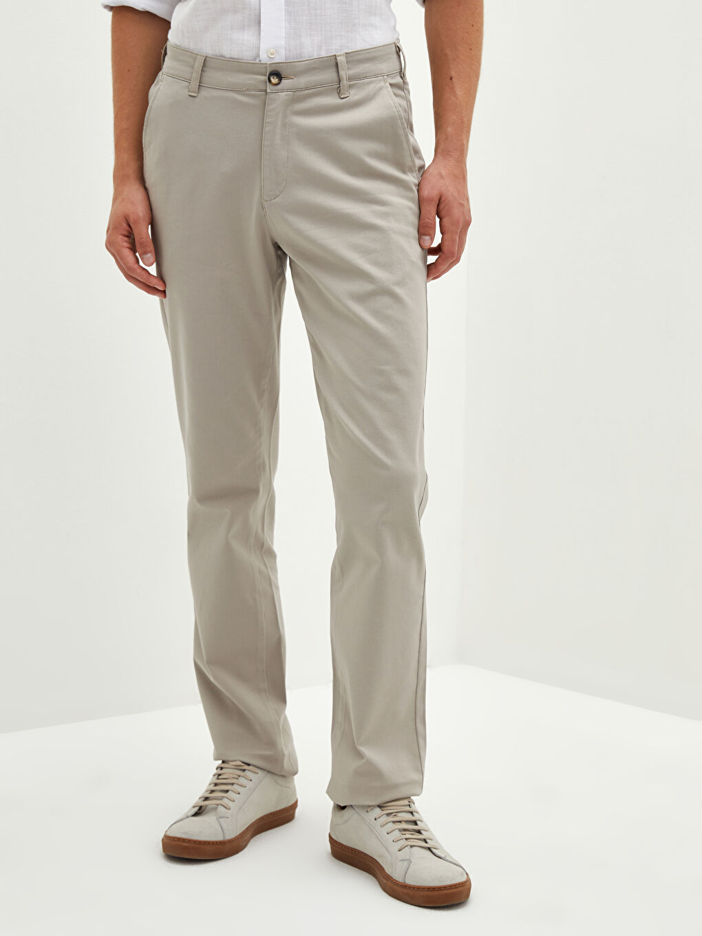 Normal Fit Men's Chino Trousers-2