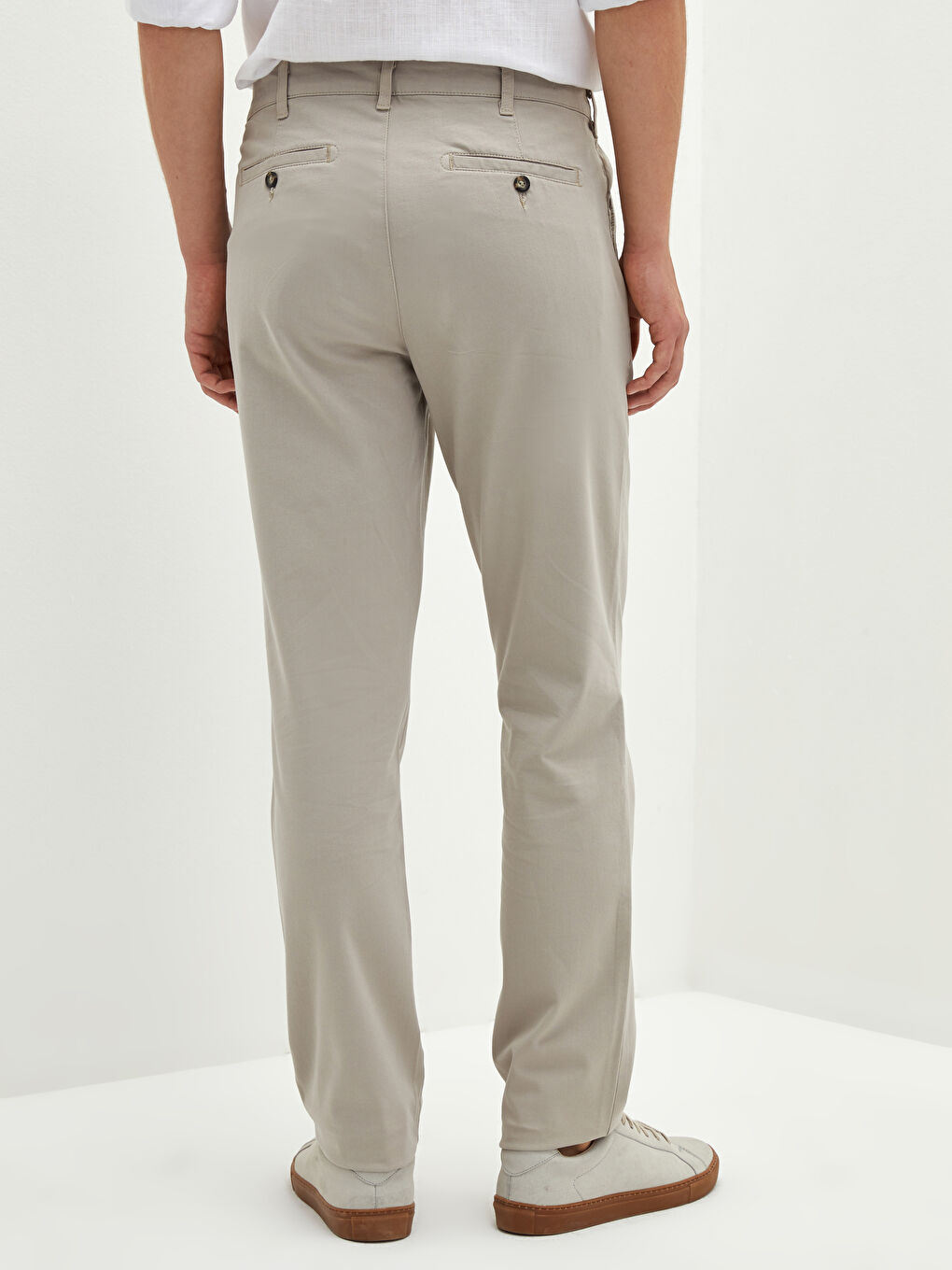 Normal Fit Men's Chino Trousers-3