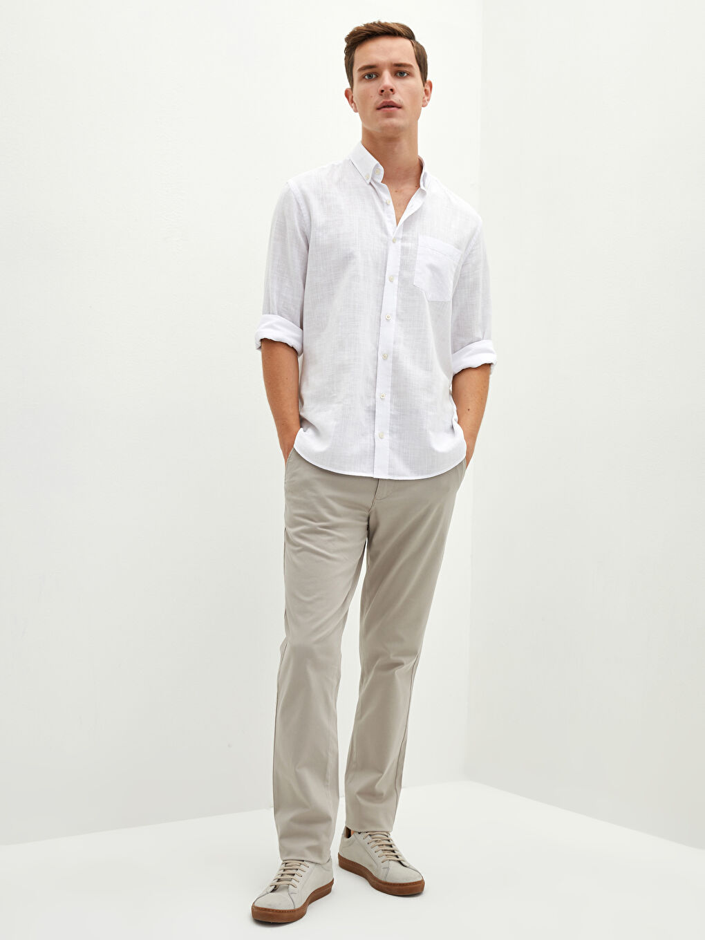 Normal Fit Men's Chino Trousers