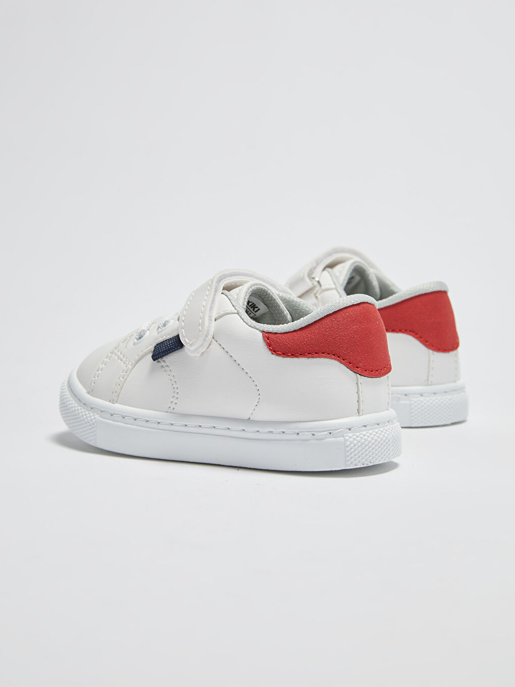 Beyaz Cırt Cırtlı Erkek Bebek Günlük Spor Ayakkabı-4