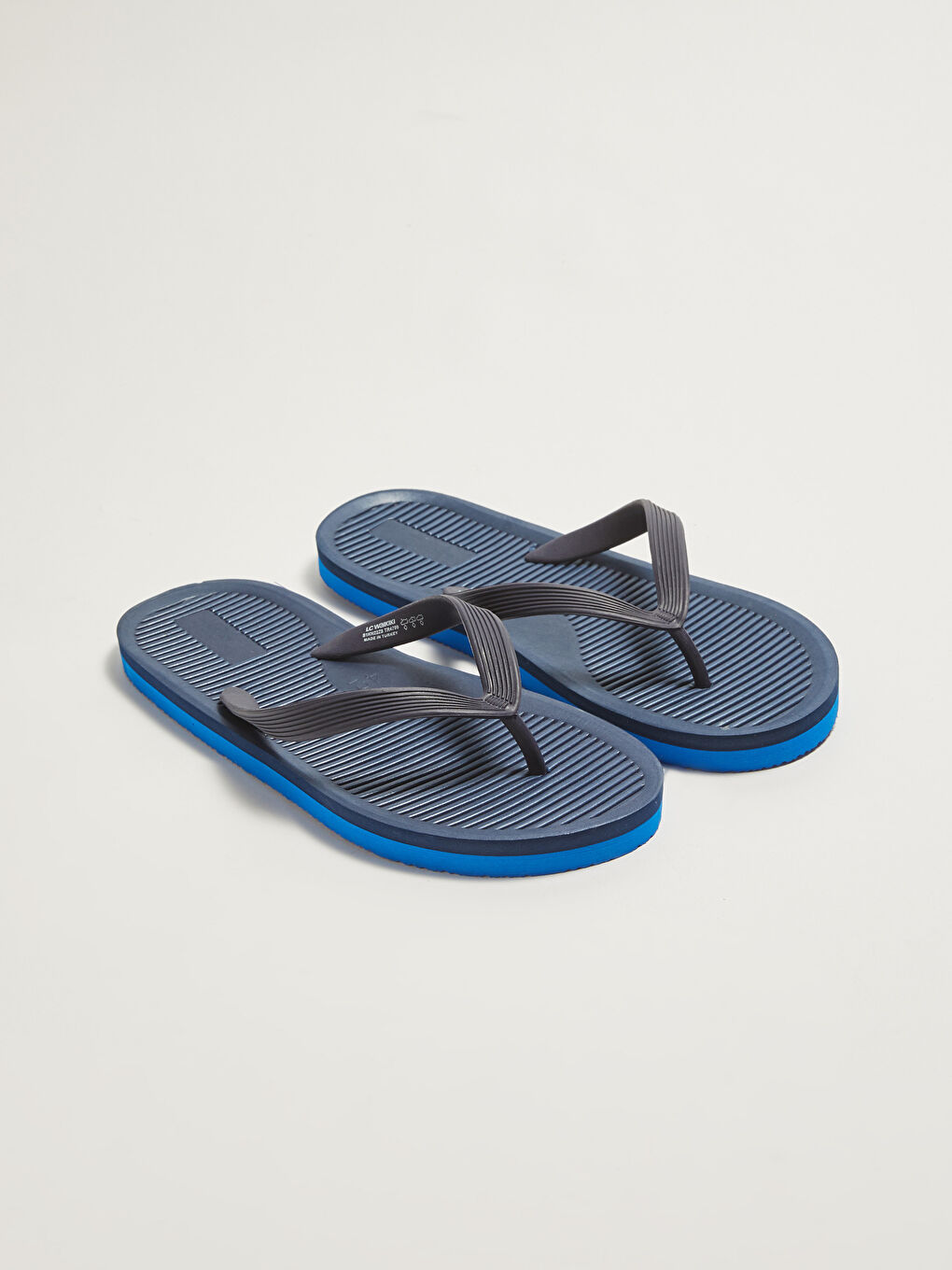 Lacivert Parmak Arası Erkek Plaj Terliği