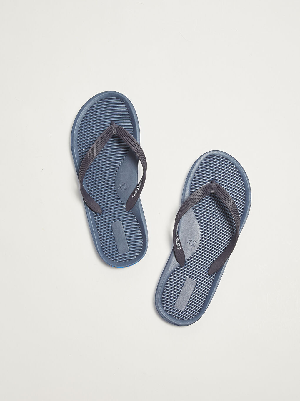 Lacivert Parmak Arası Erkek Plaj Terliği-2