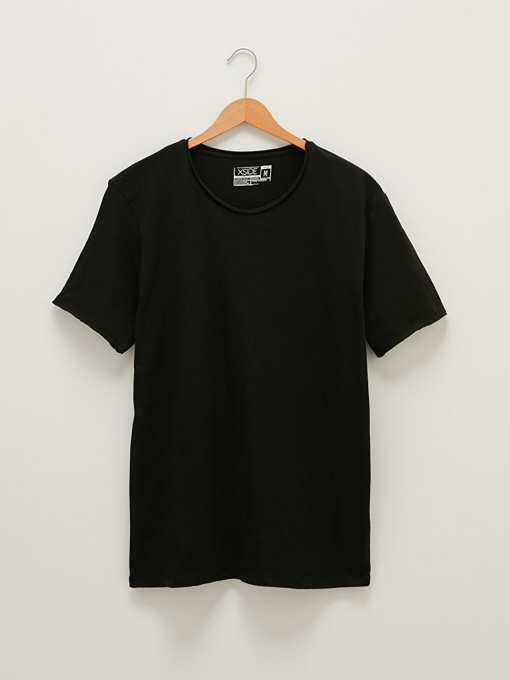 Crew Neck Short Sleeve Basic Combed Cotton Men's T-shirt-6
