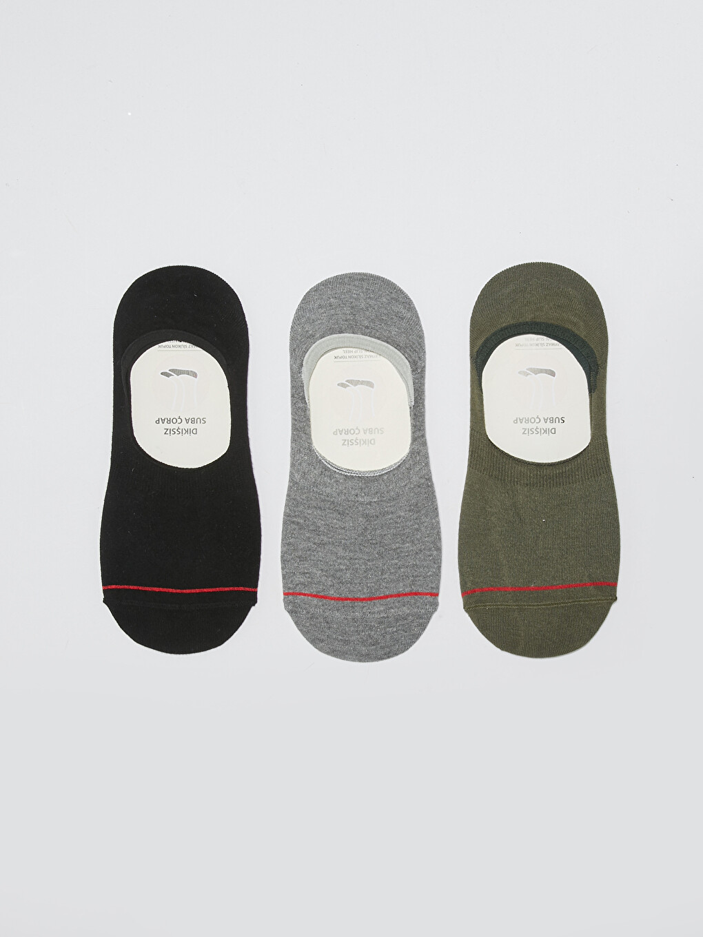 Striped Men's Ballet Socks 3 Pieces-1