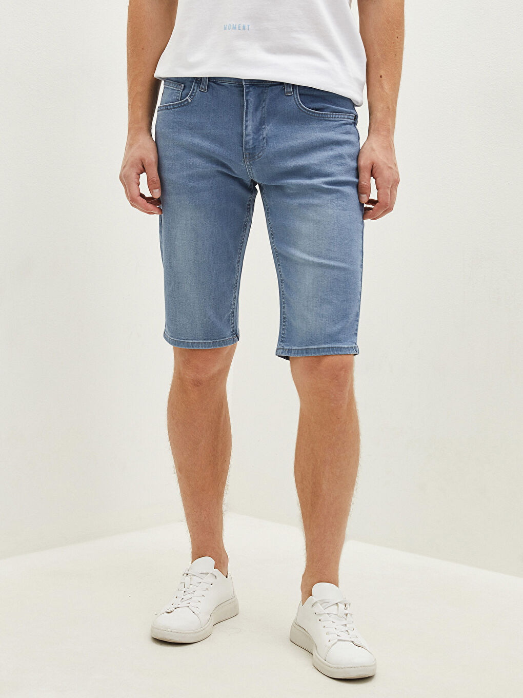 Standard Fit Men's Jean Shorts -S1KO09Z8-H45