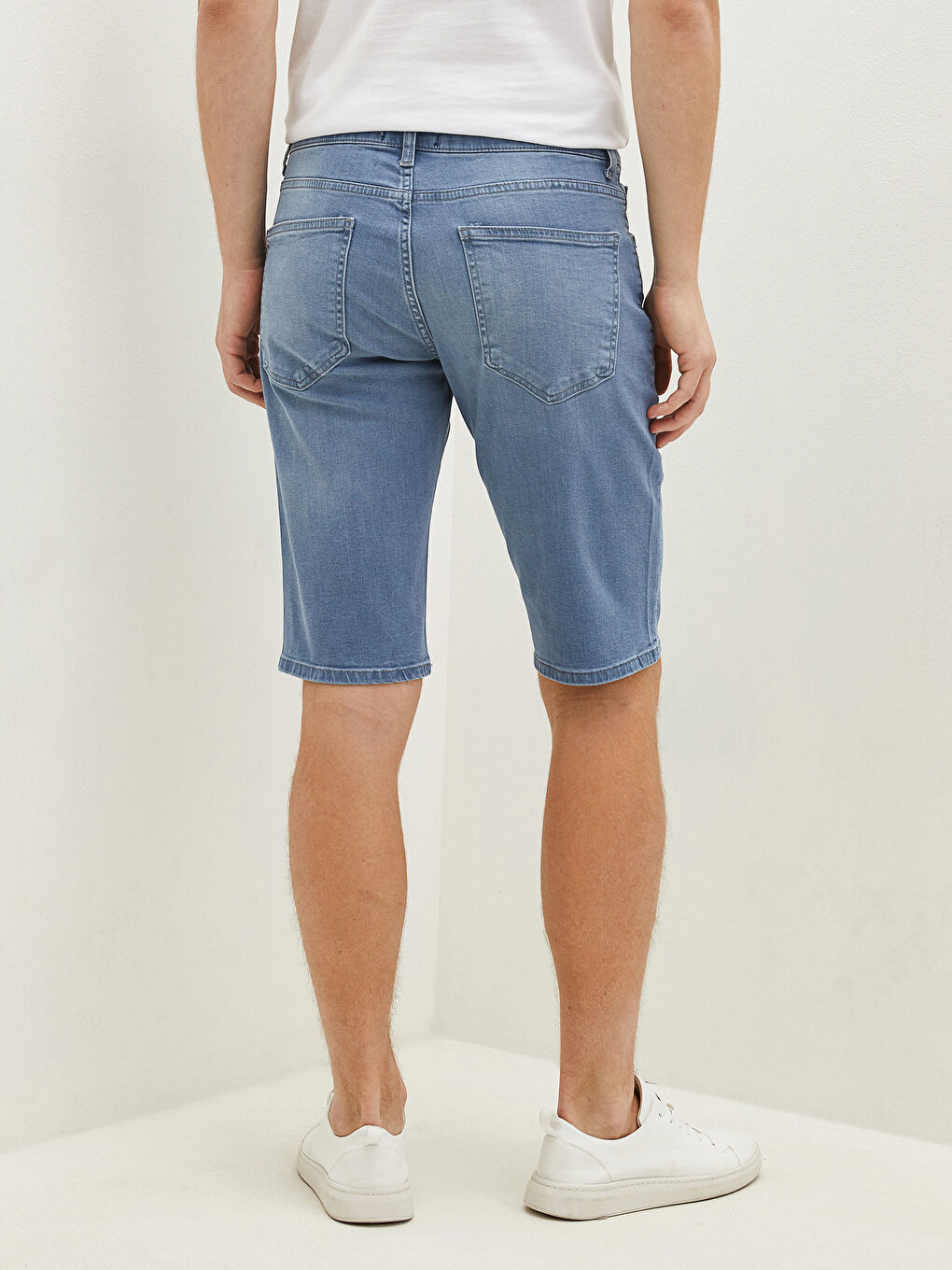 Standard Fit Men's Jean Shorts -S1KO09Z8-H45
