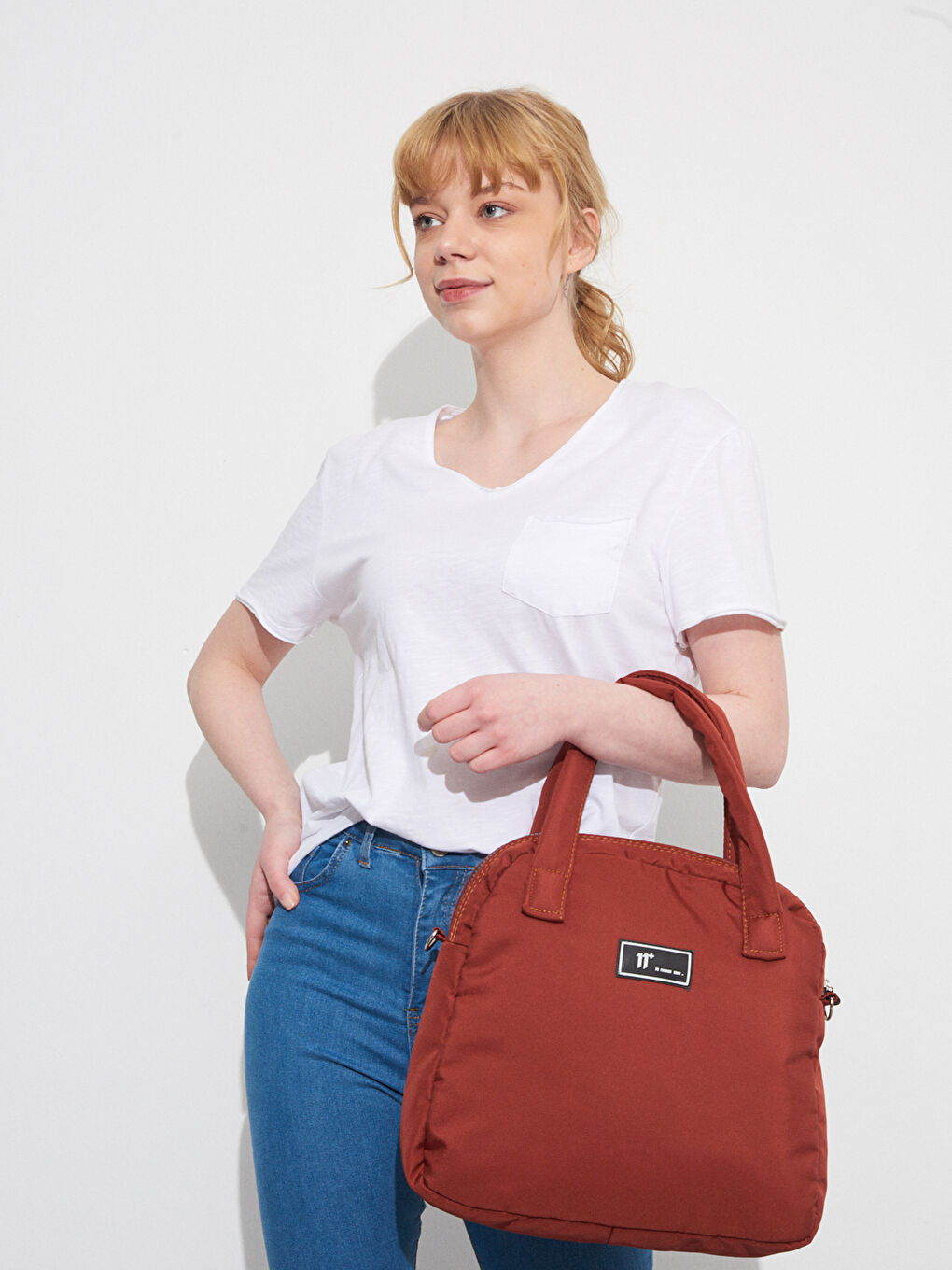 Kahverengi Yumuşak Omuz Çantası-2