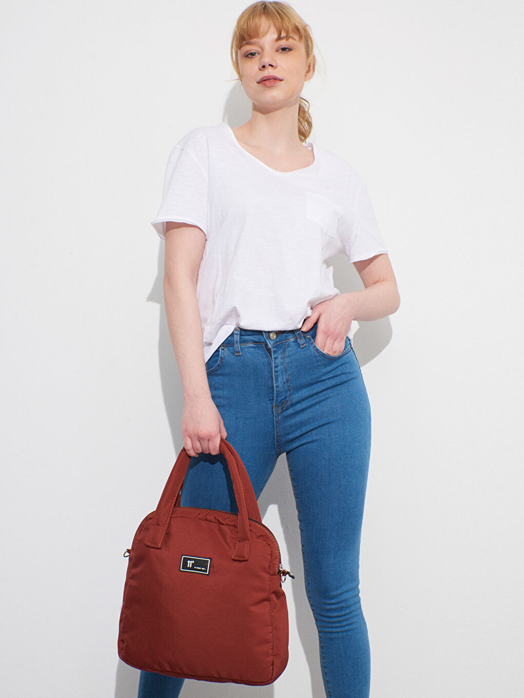 Kahverengi Yumuşak Omuz Çantası-4