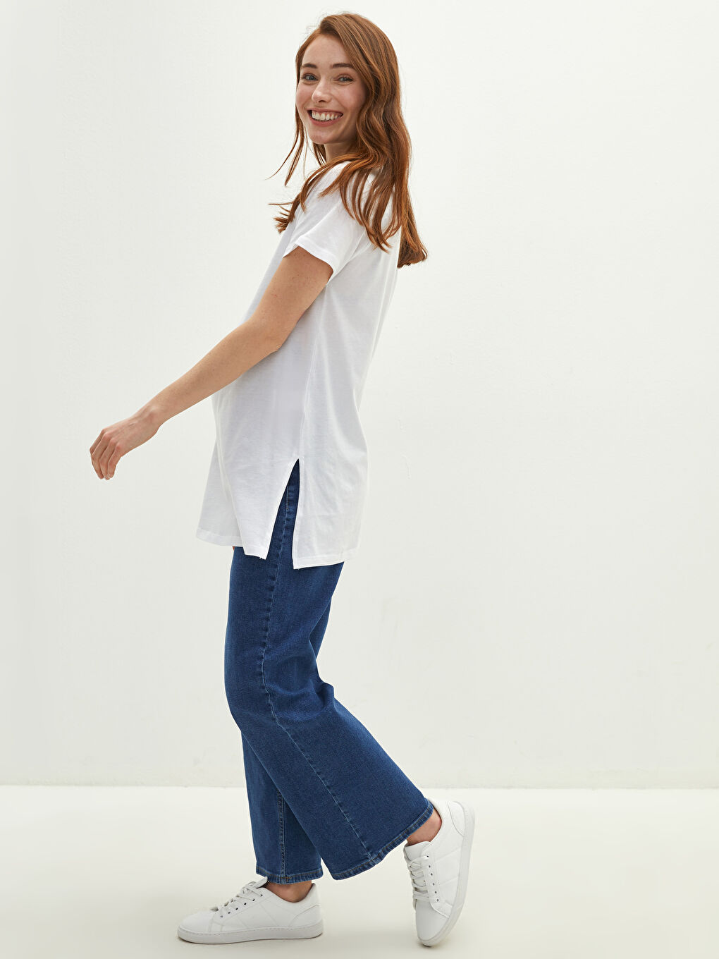 LCWAIKIKI Maternity Jeanshose Für Schwangere Mit Baucheinsatz, Taschen Und Rodeo-Details -S1KR31Z8-507