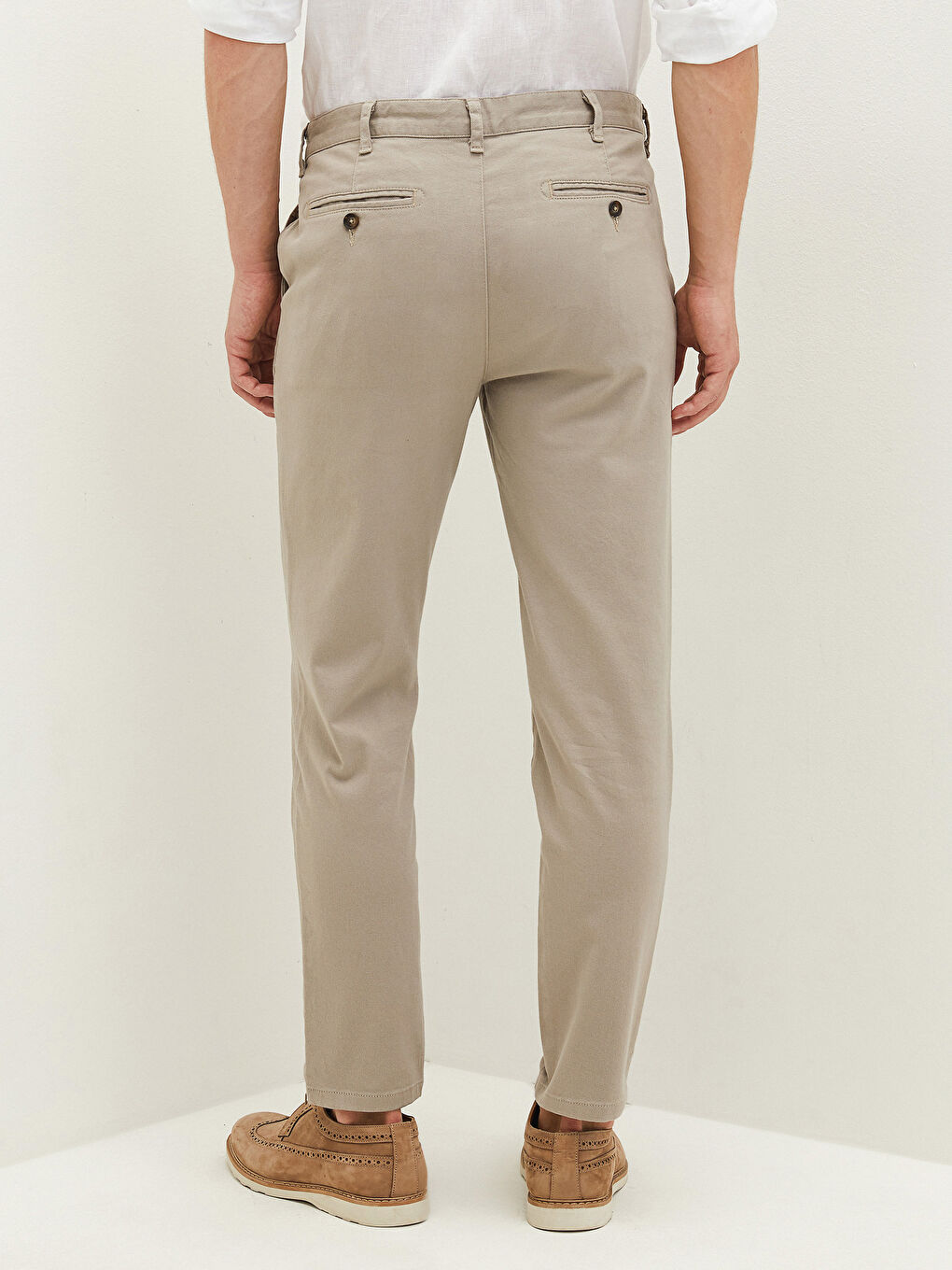LCWAIKIKI Classic Tapered Fit Gabardine Men's Chino Pants -S1KS08Z8-PWN