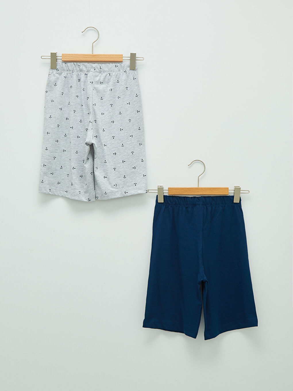 Elasticated Waist Printed Boys' Pyjama Shorts 2 Pack-1