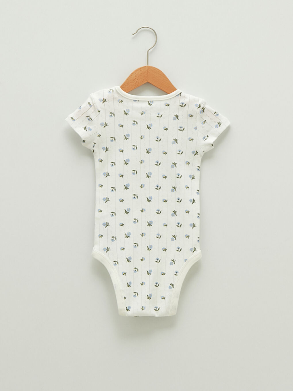 Body Bébé Fille Col Rond Manches Courtes Imprimé Coton Avec Fermeture à Pression Lot de 2-4