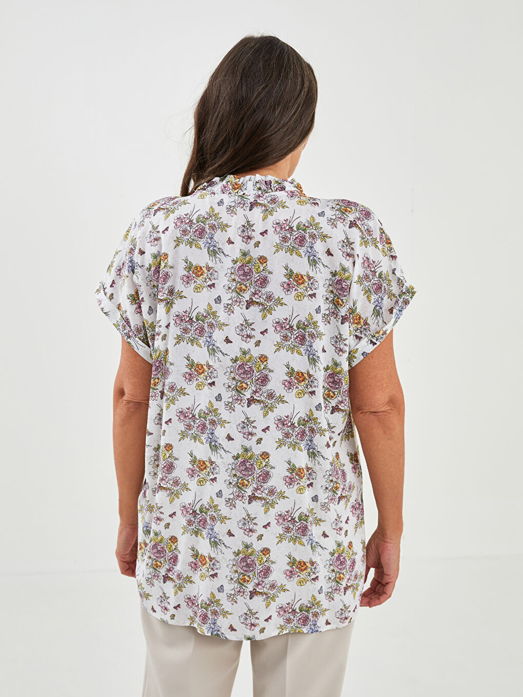 Žena EKRU Košulja-4