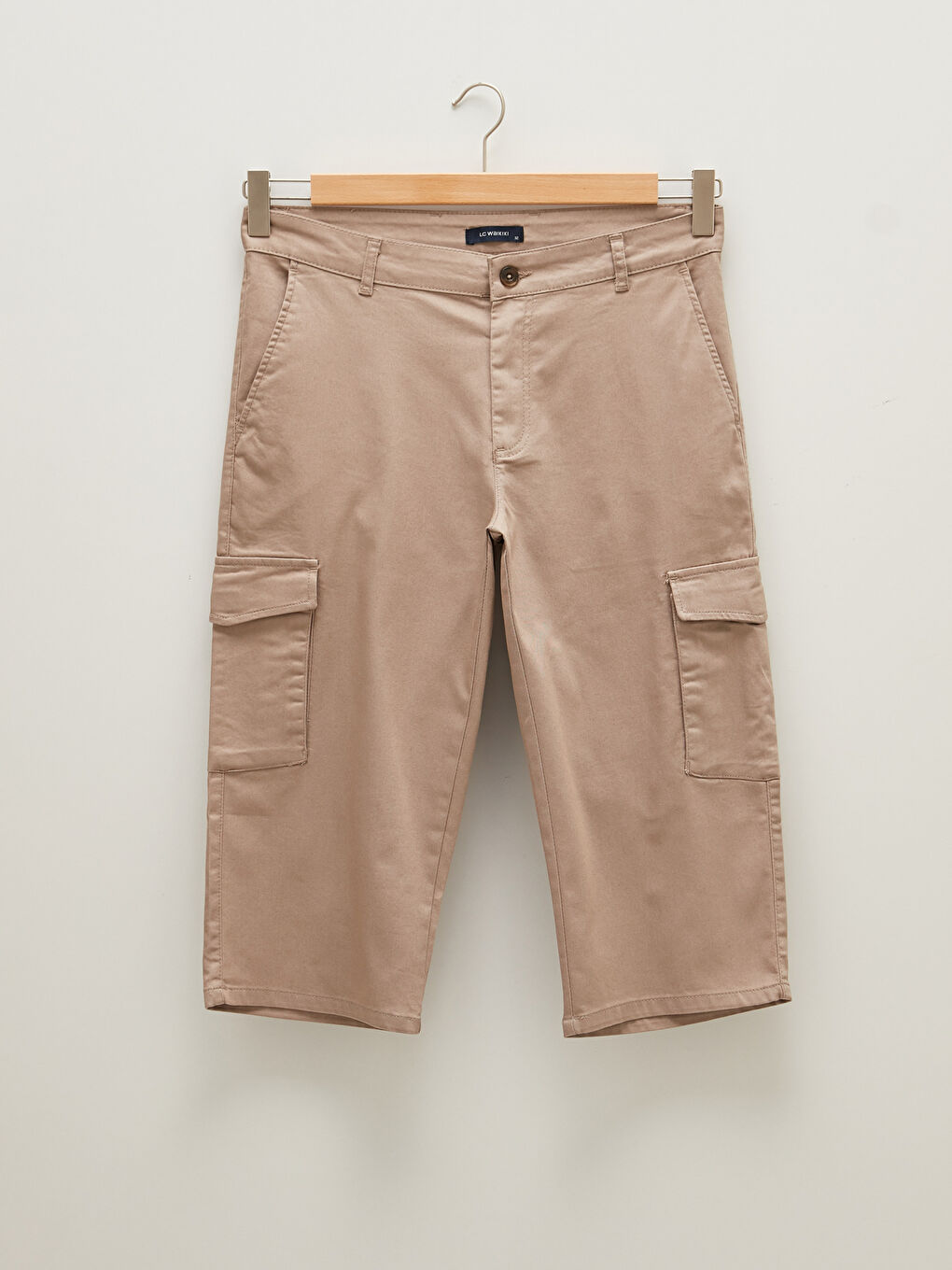 Standard Fit Twill Men's Cargo Shorts-5