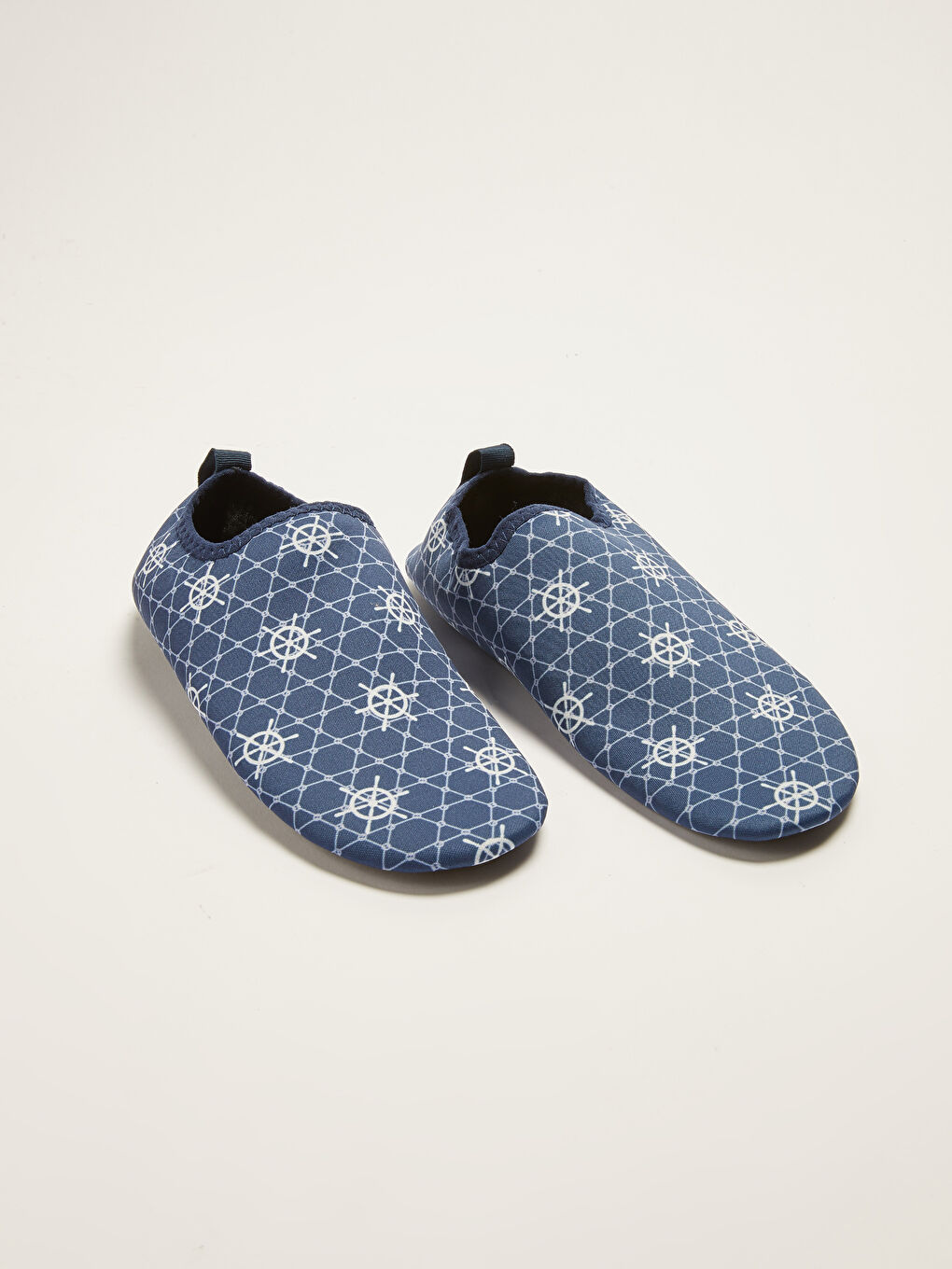 Lacivert Baskılı Erkek Deniz Ayakkabısı-1