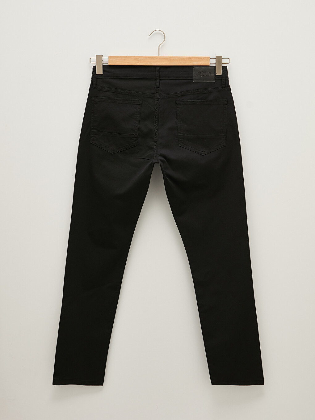 Slim Fit Twill Men's Trousers-5